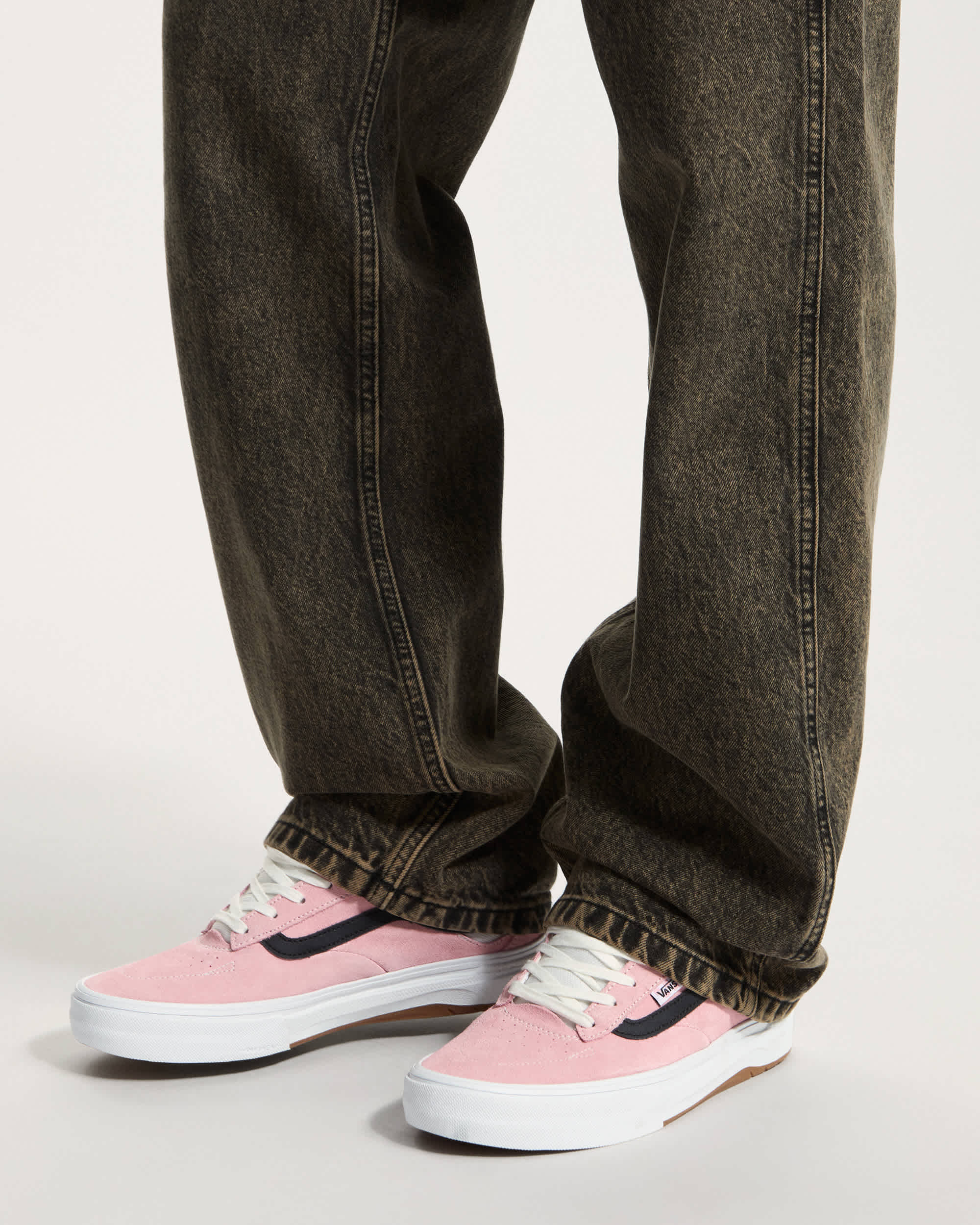 Scarpe wafflecup Skate Kyle Walker VANS Rosa ALT4