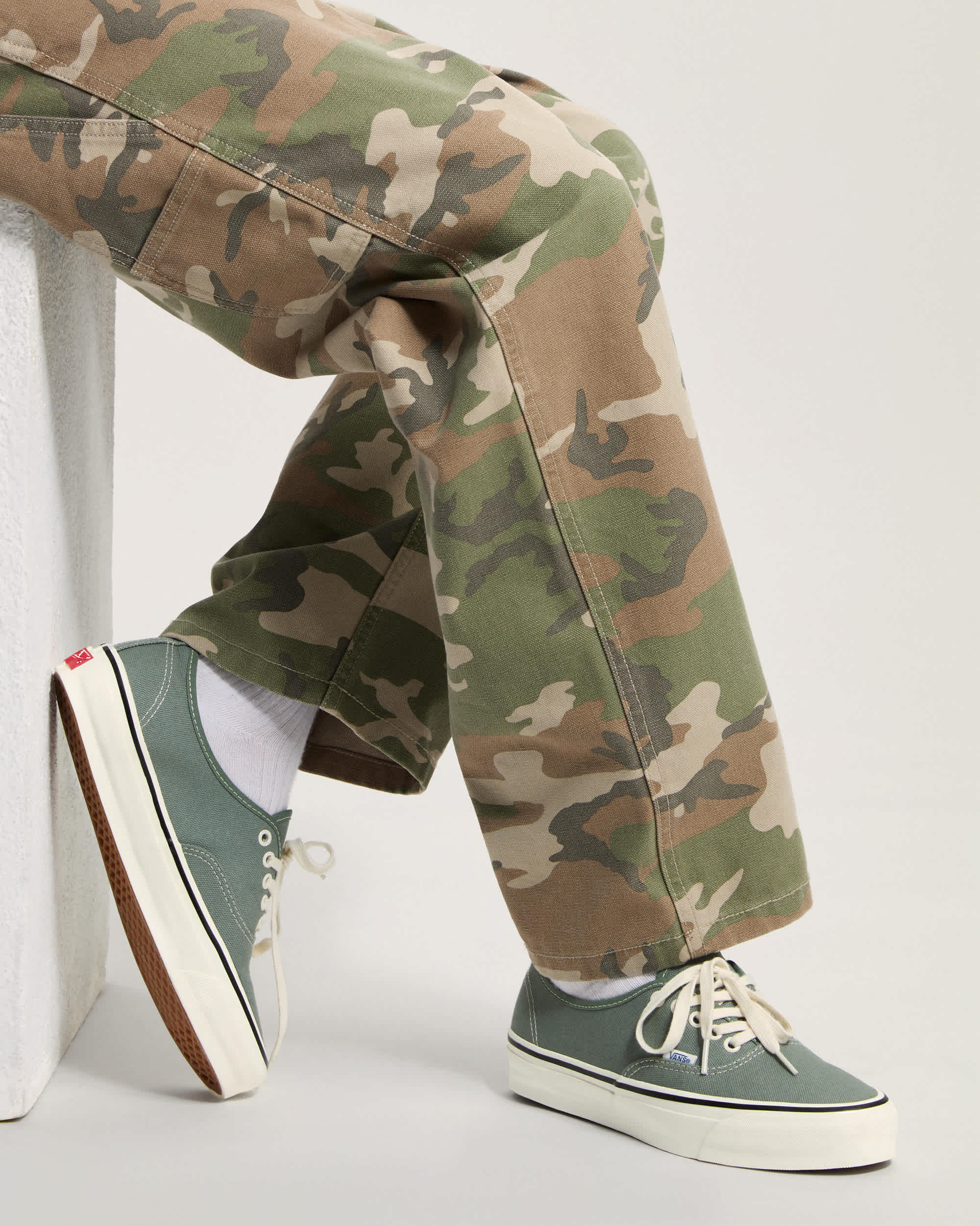 Premium Authentic 44 Duck Schuhe aus Canvas VANS Grn ALT4