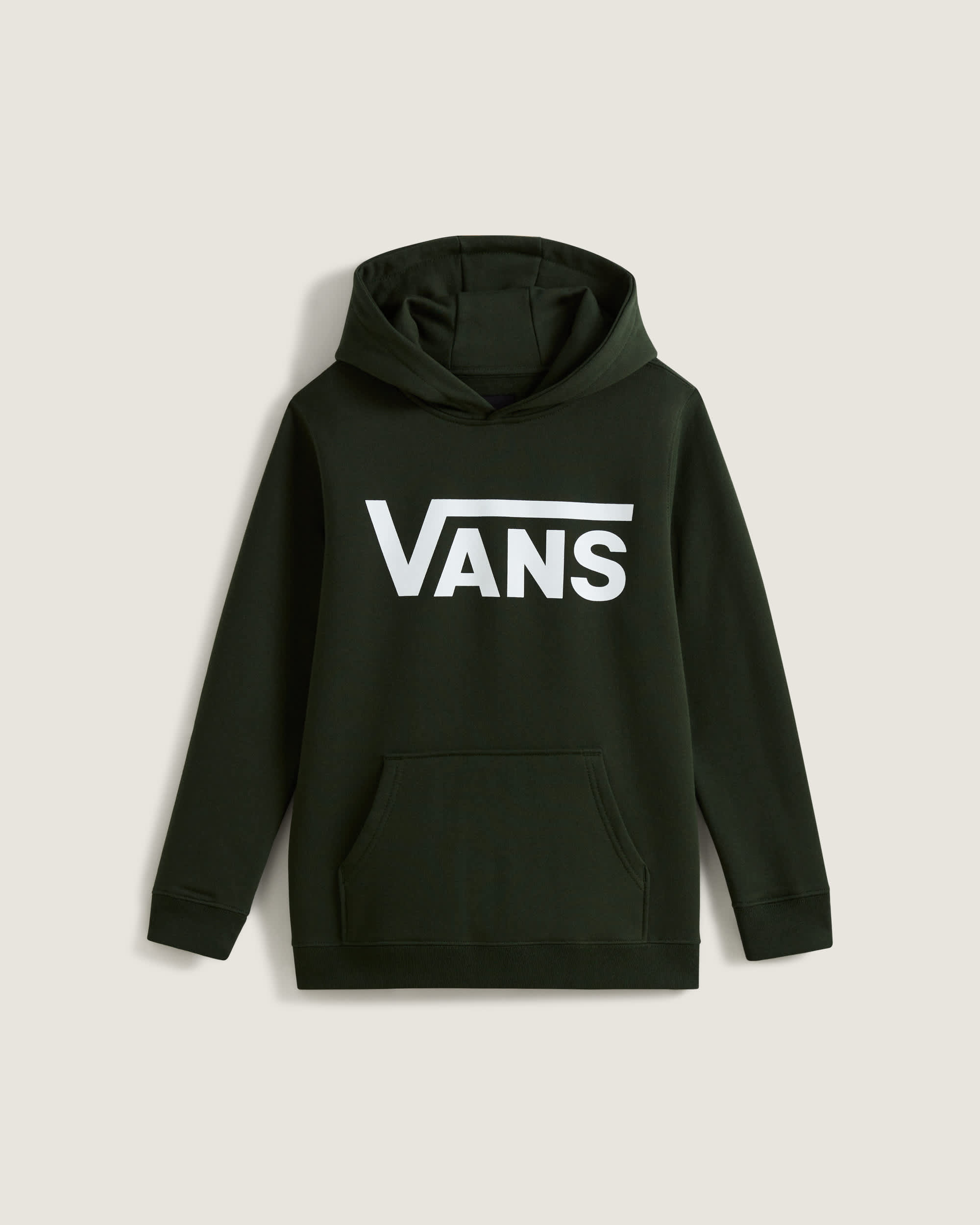 Sweat  capuche Vans Classic II Enfant 814 ans VANS Vert HERO