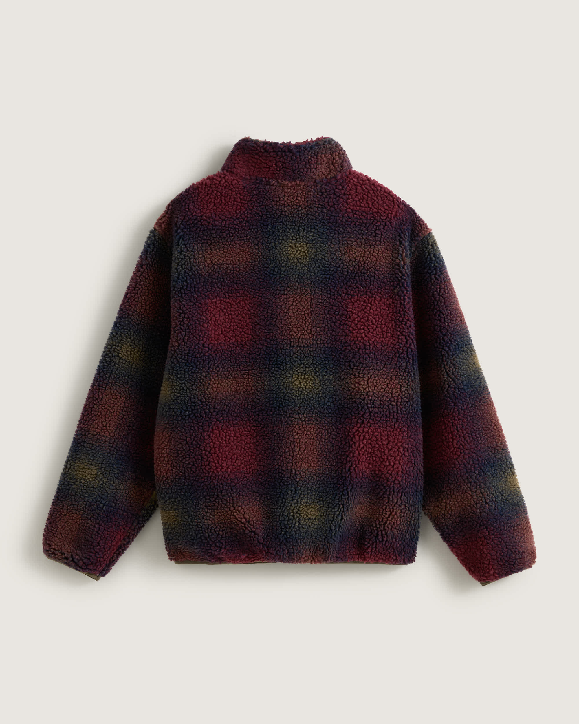 Heights Fleece mit durchgehendem Reiverschluss VANS Bordeaux ALT1