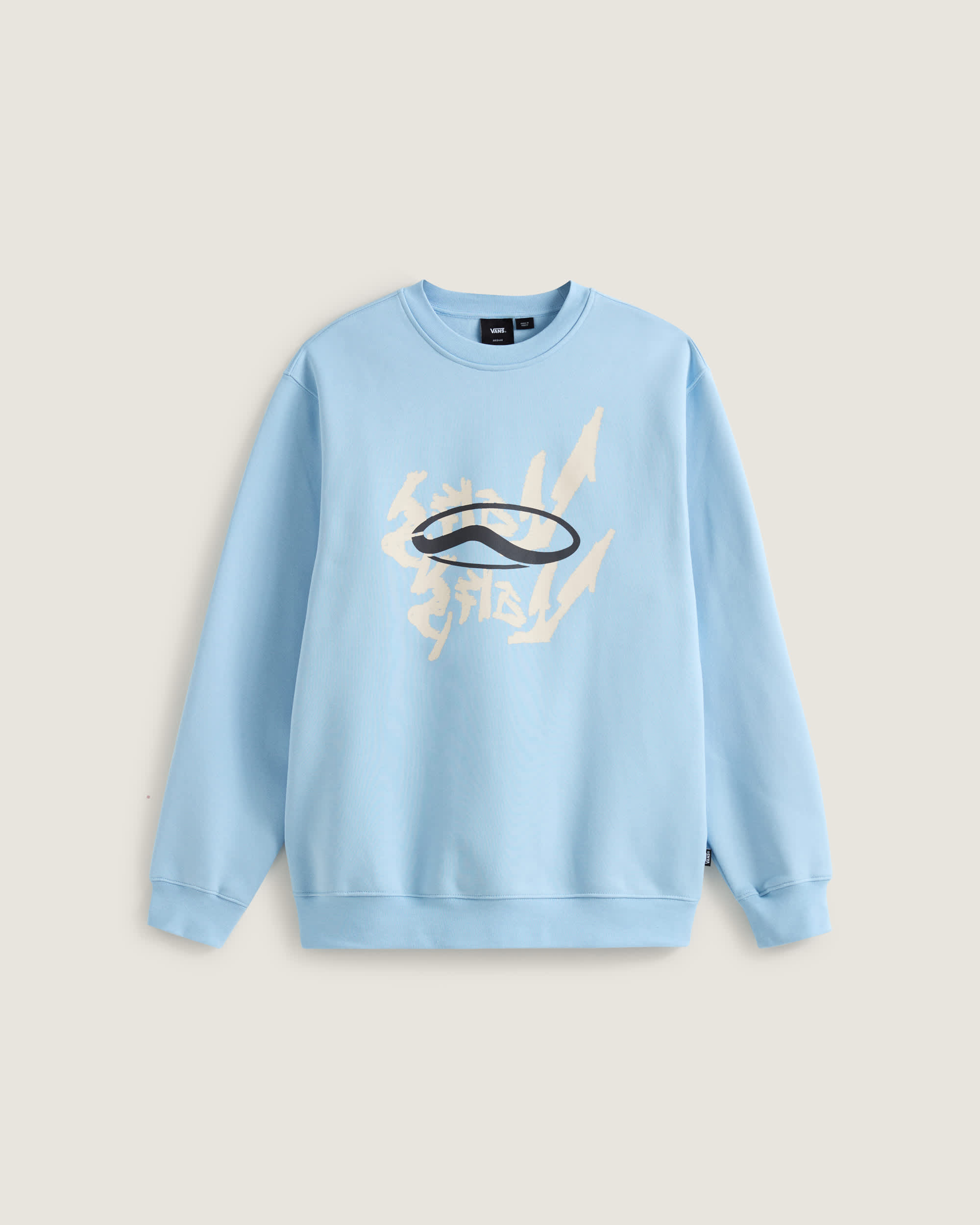 Mirror V Loose Pullover VANS Blau HERO