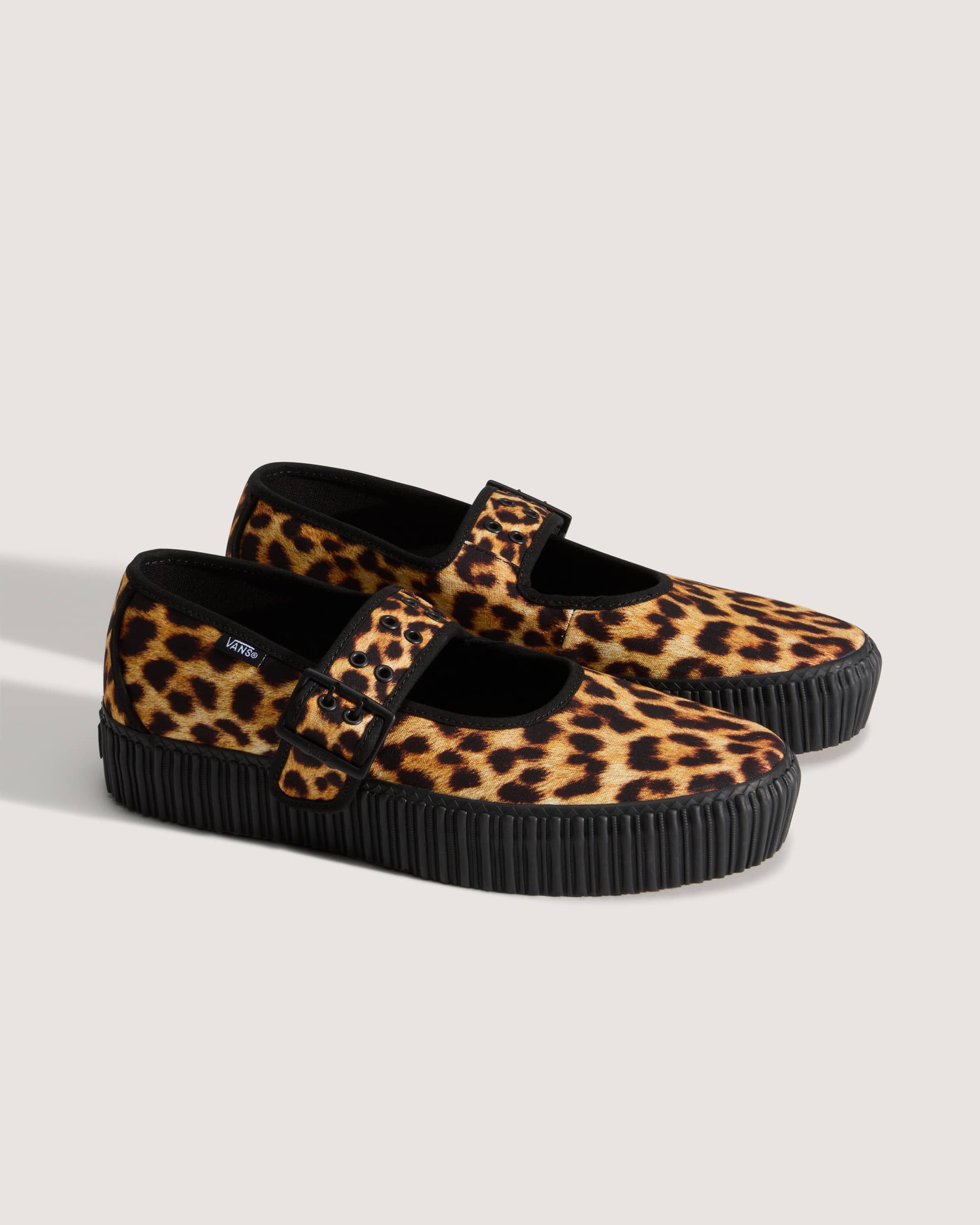 Mary Jane Creeper Schuhe VANS Schwarz ALT1