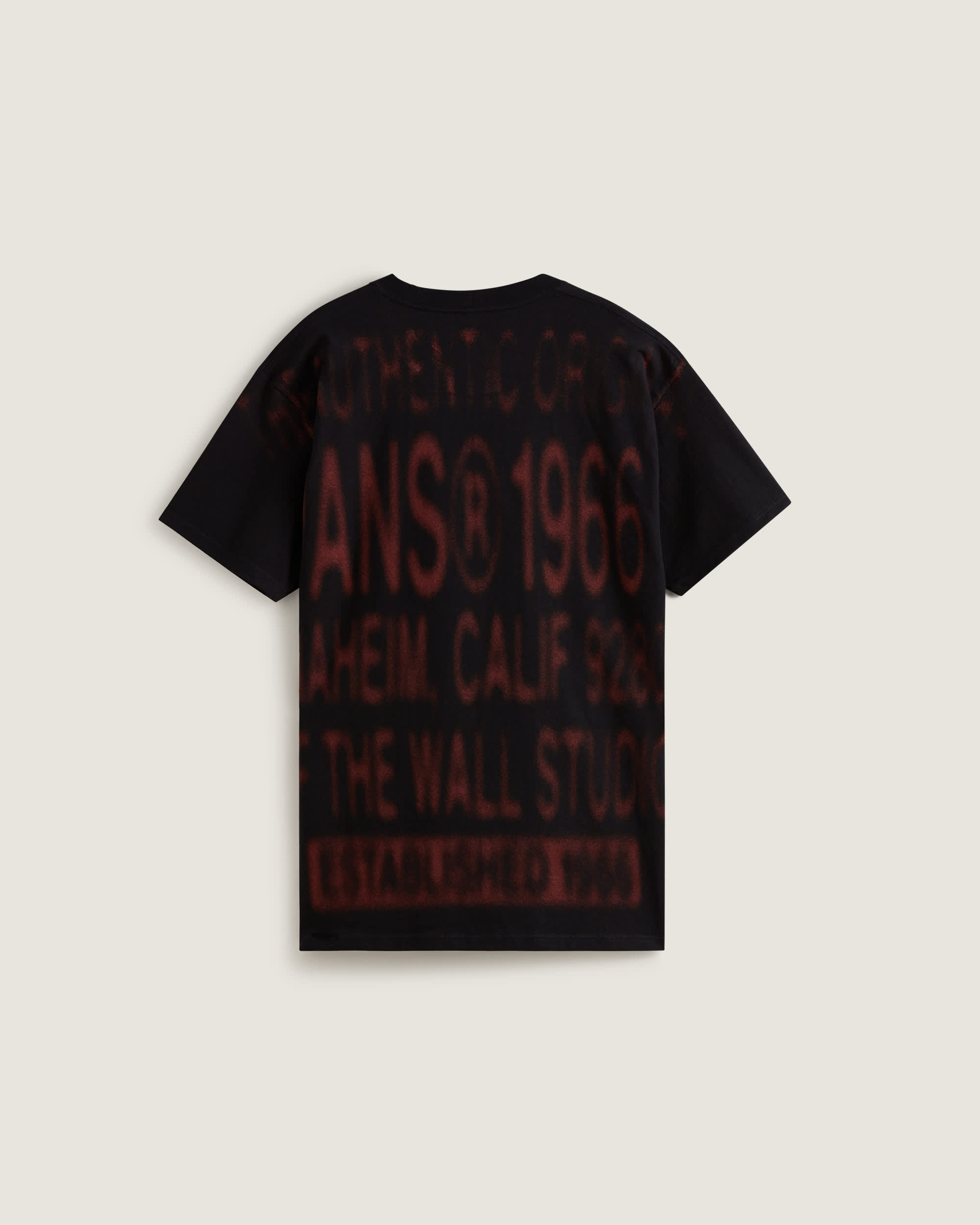 Oversized 1966 TShirt VANS Schwarz ALT1