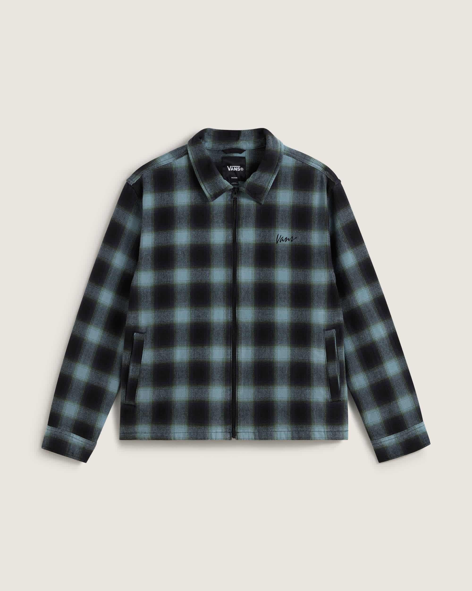 Crestmont Plaid Shacket VANS Blau HERO