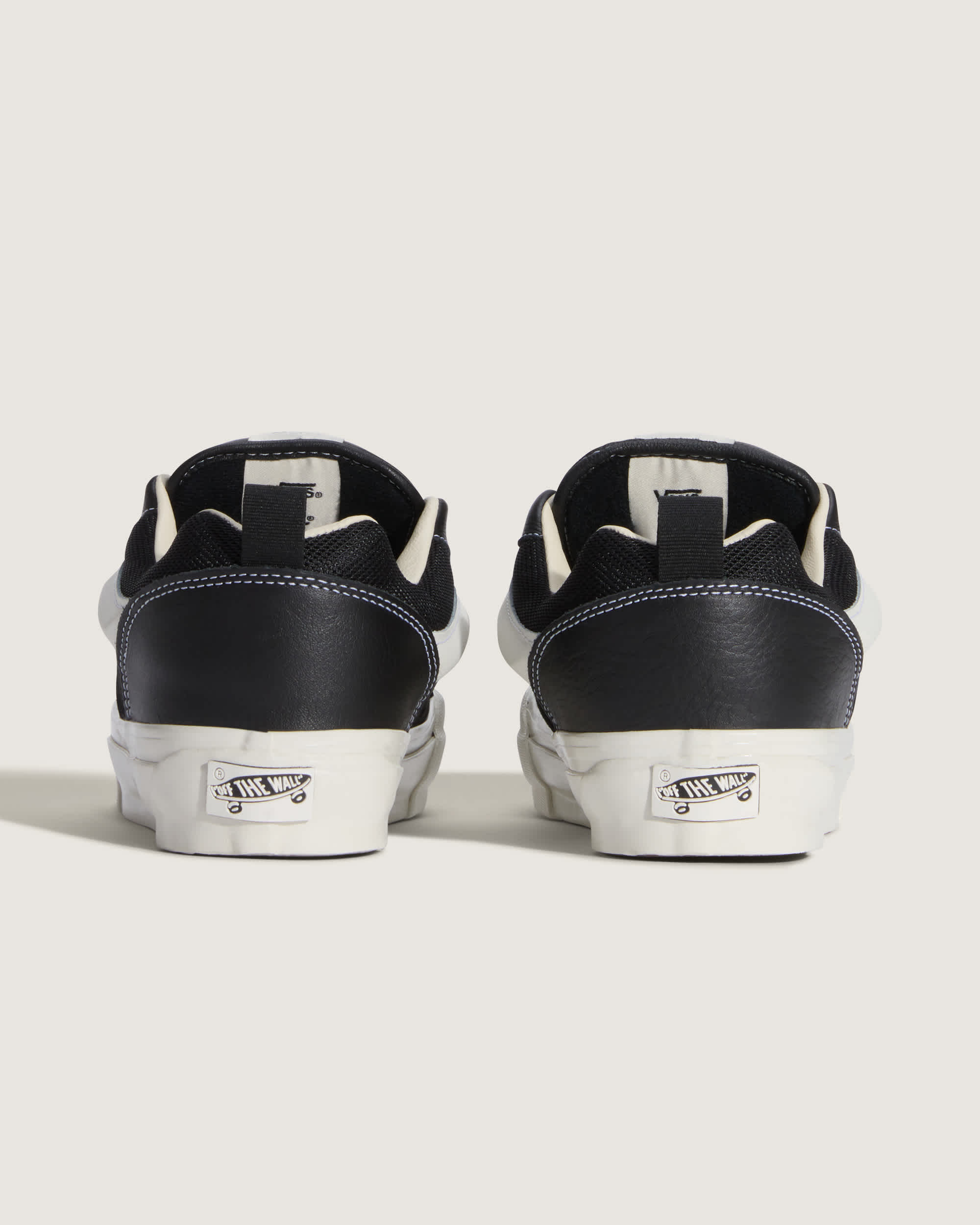 Premium Knu Skool Lederschuhe VANS Schwarz ALT3