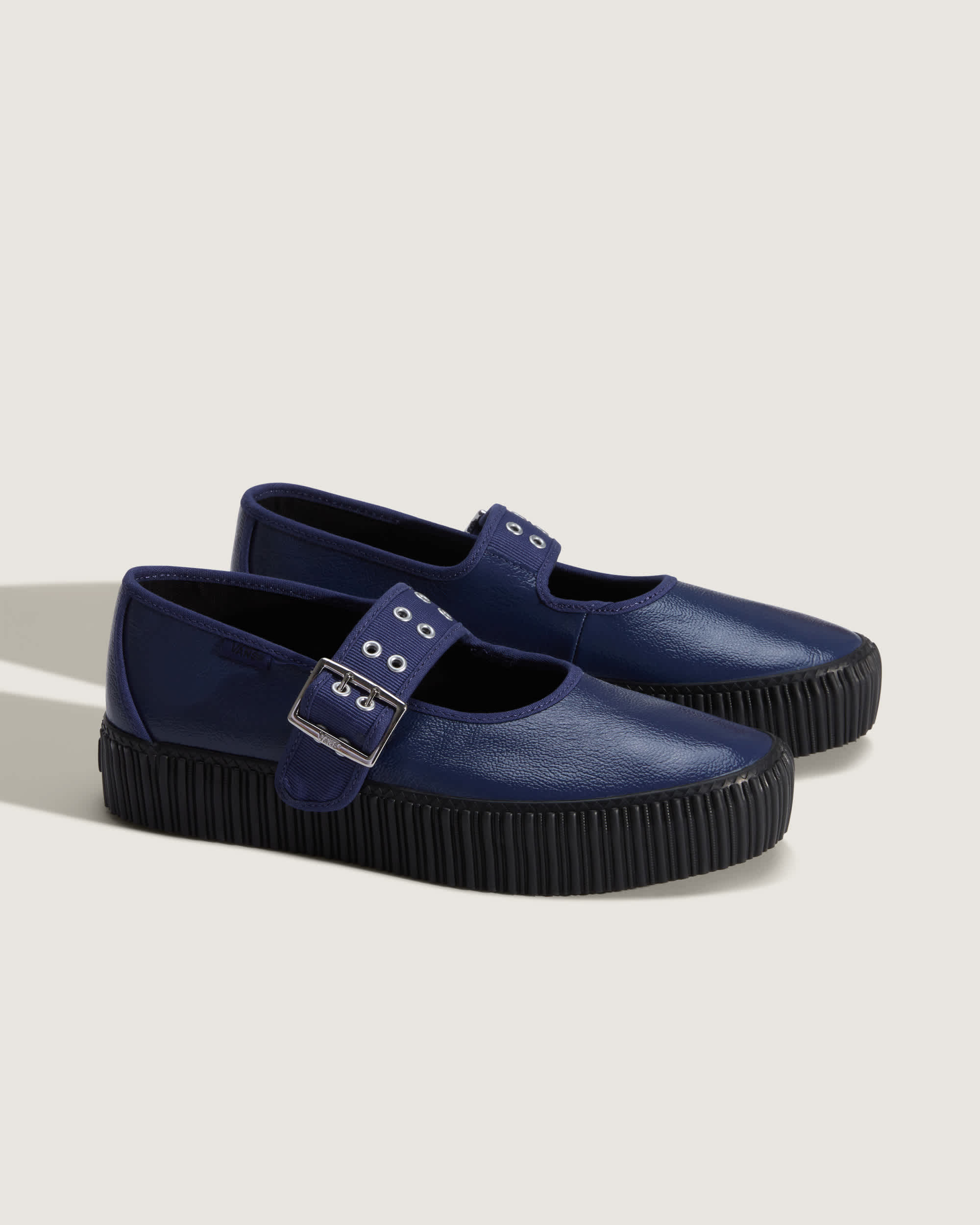 Mary Jane Creeper Schuhe VANS Navy ALT1