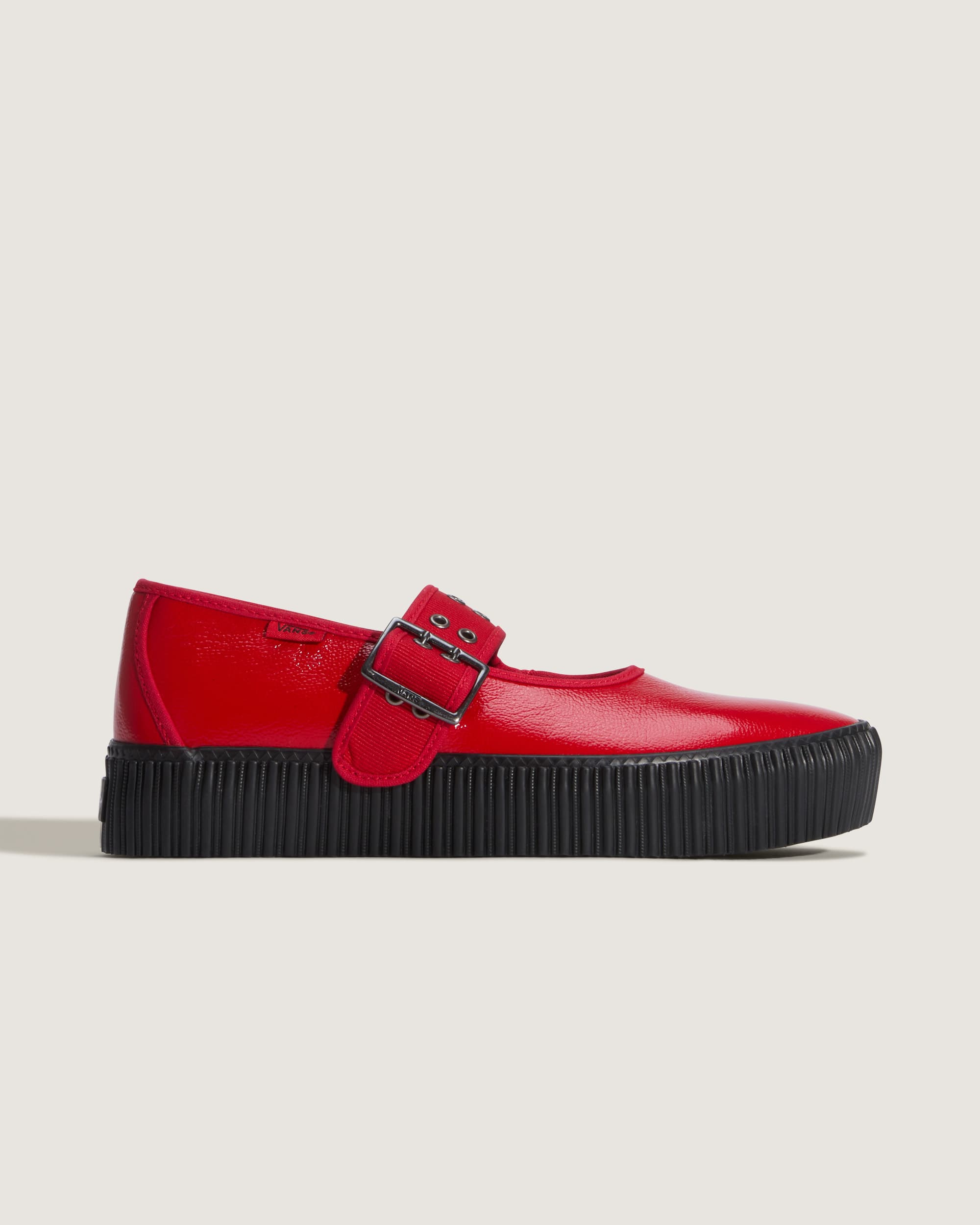 Mary Jane Creeper Schuhe VANS Rot ALT5