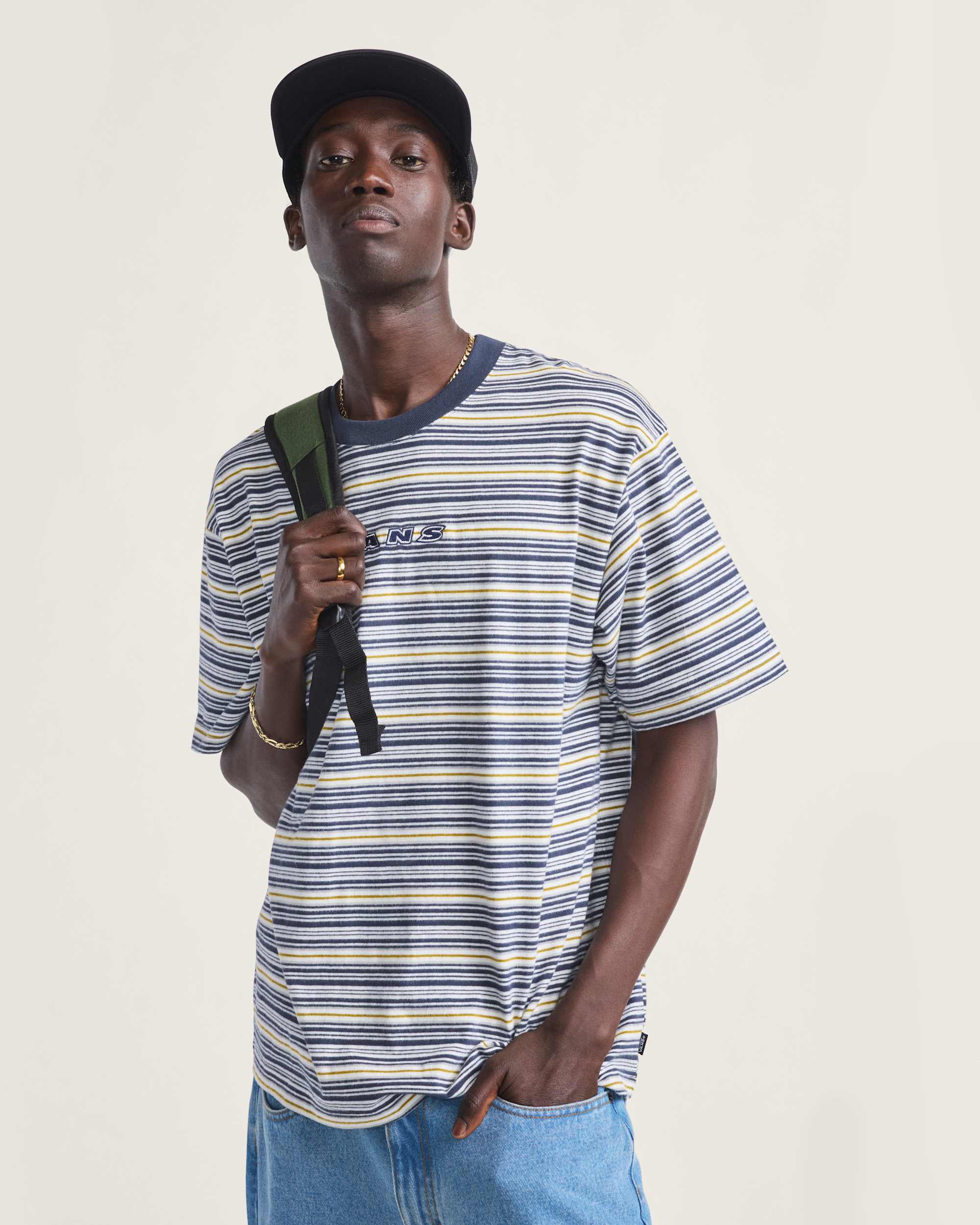 Cameron Stripe TShirt VANS Wei HERO