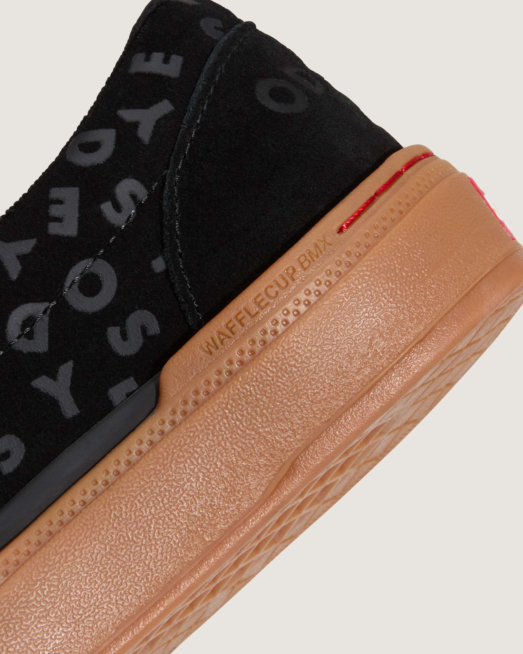 BMX Classic SlipOn Gum Schuhe VANS SchwarzRot ALT7