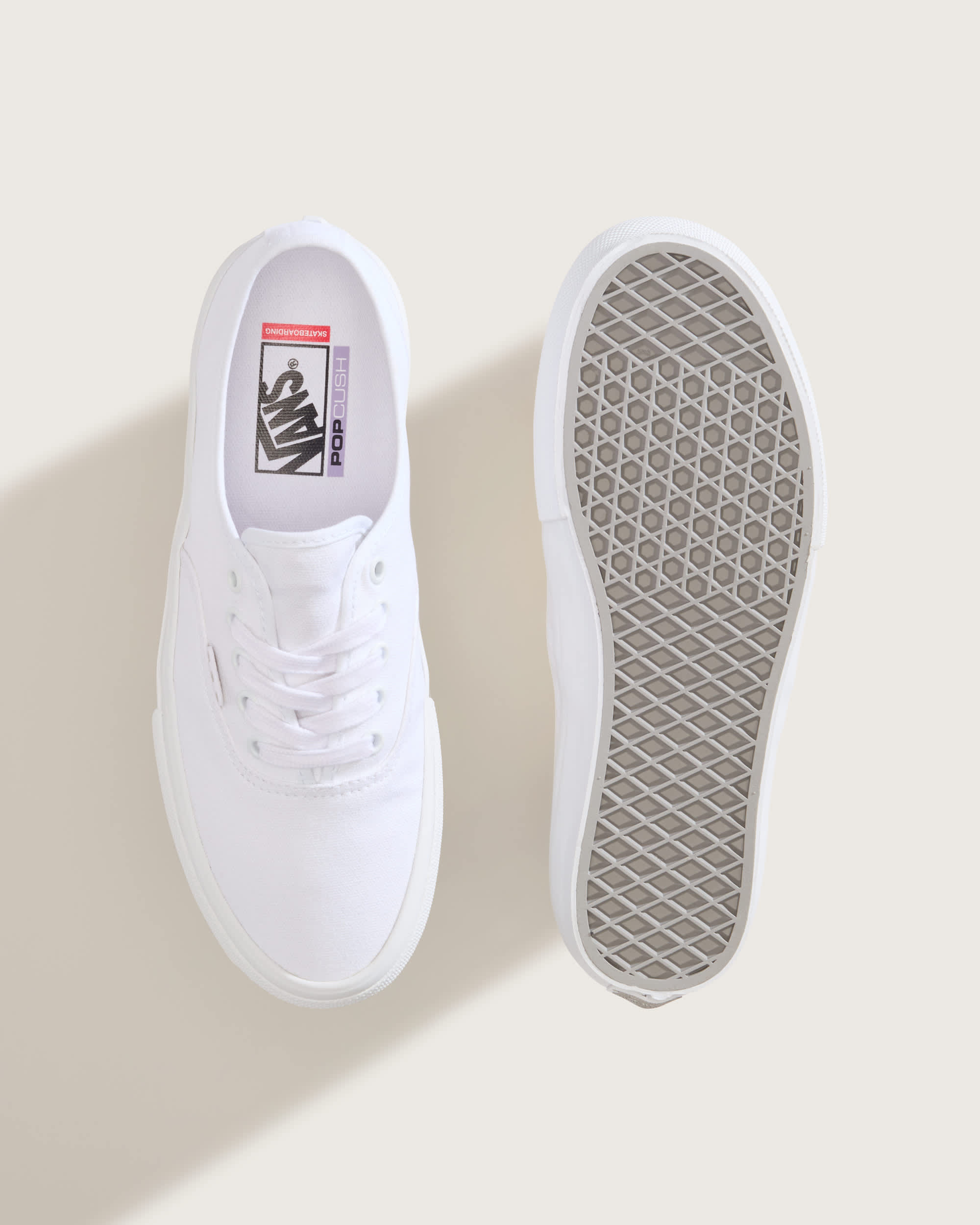 Chaussures Skate Authentic VANS Blanc ALT2