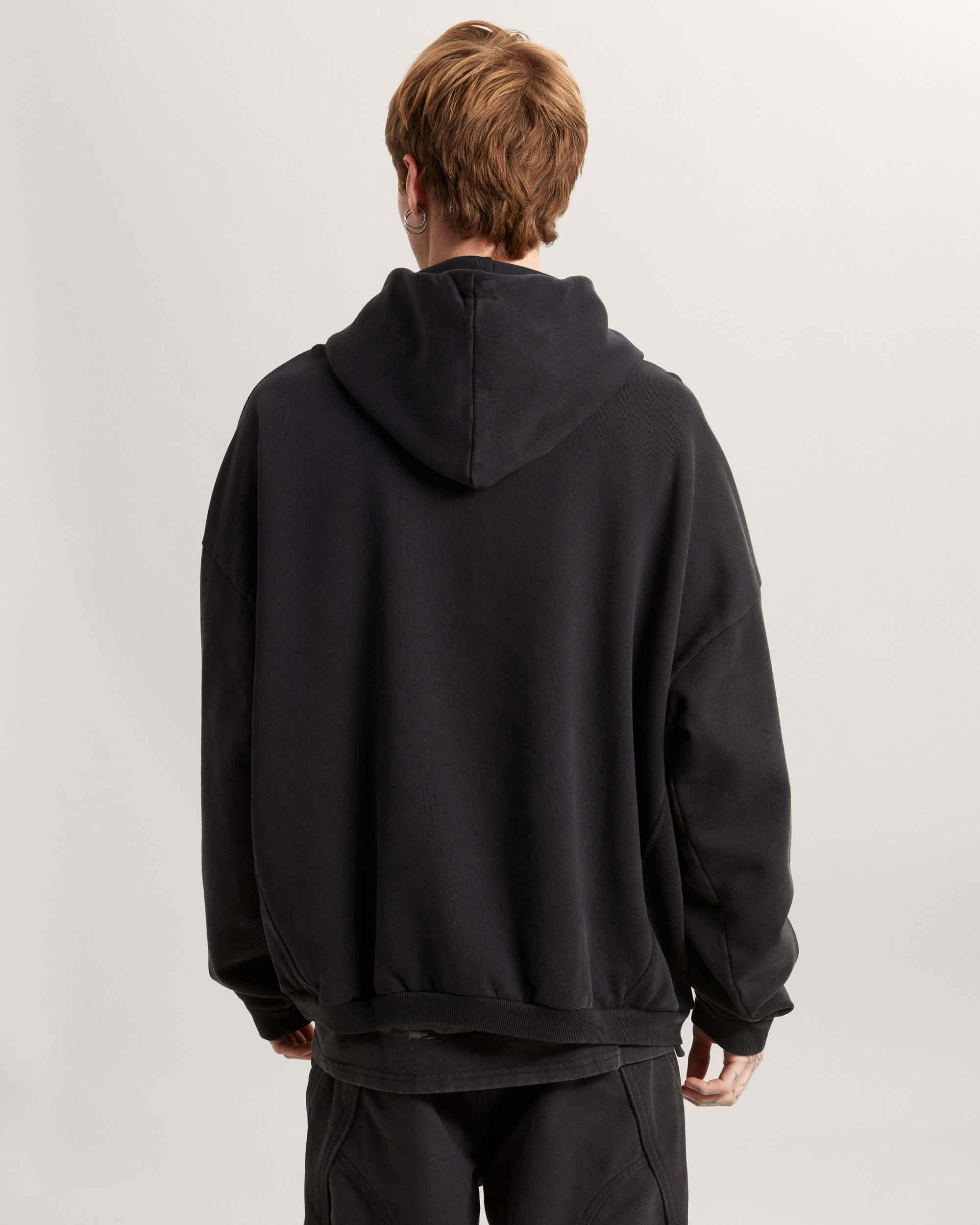 Act Of Disagreement Oval Logo Hoodie VANS Schwarz ALT2