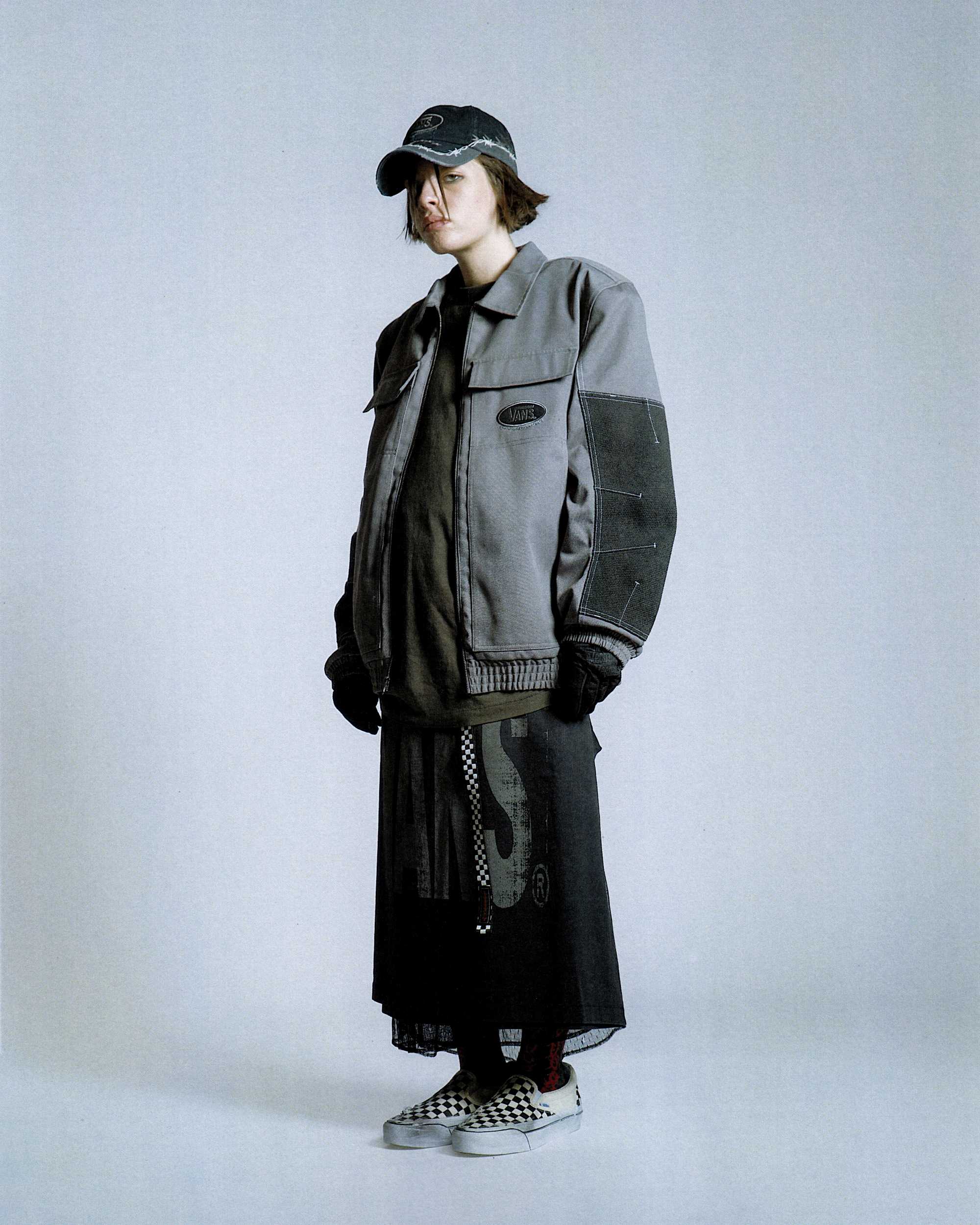 Act Of Disagreement Abrasion Jacke VANS Grau ALT3