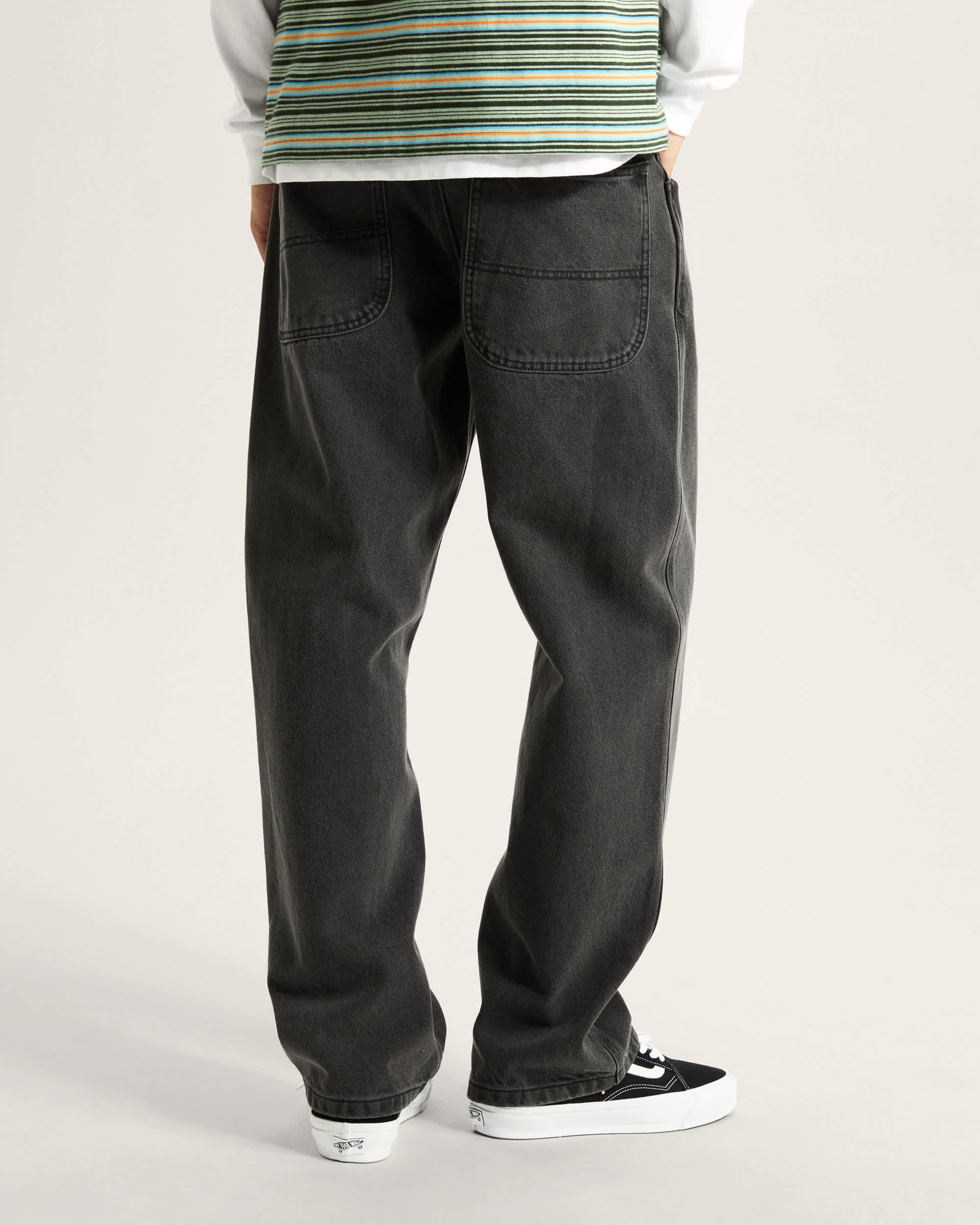 Skate Check5 Loose DenimHose VANS Schwarz ALT3