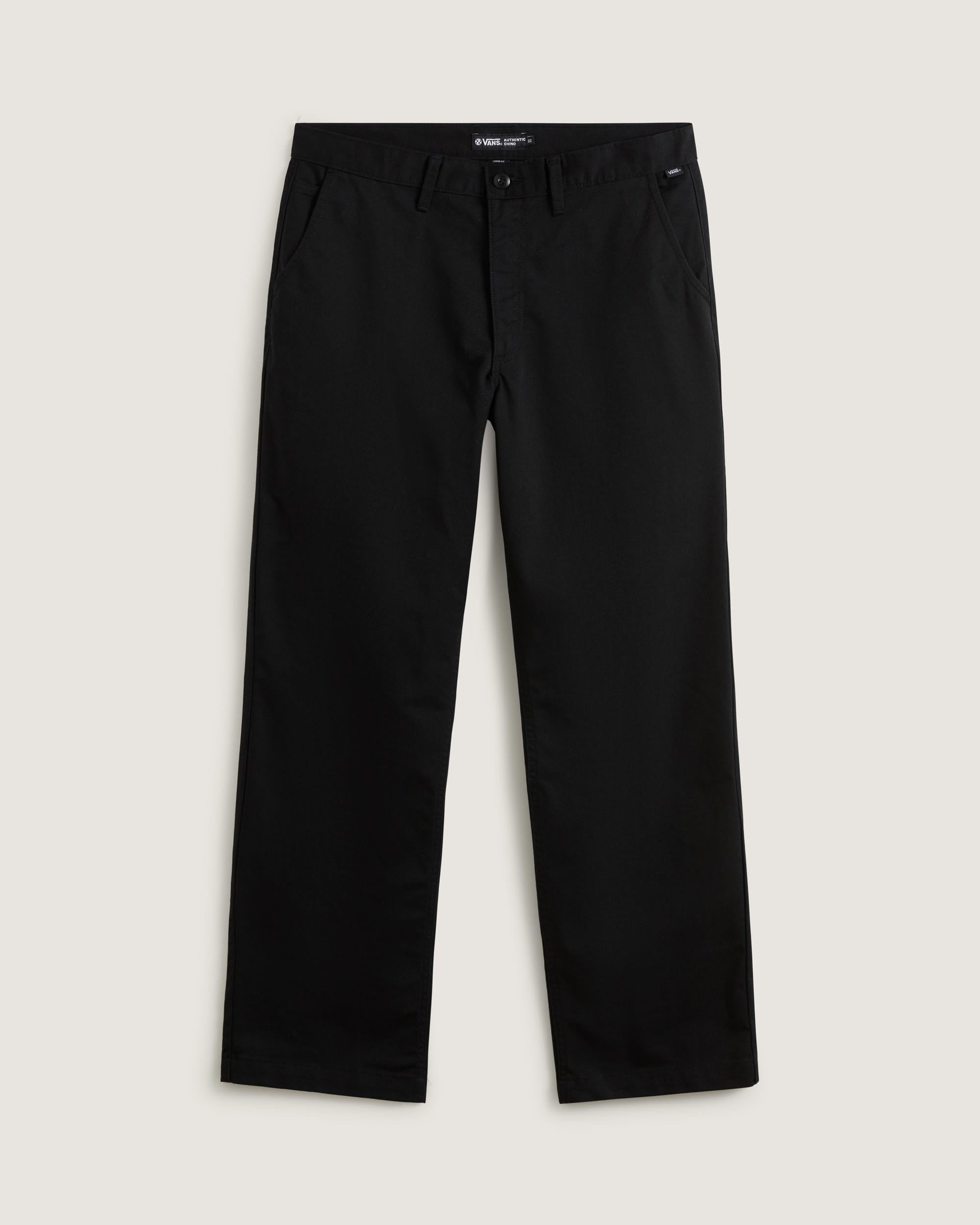 Authentic Chino Loose Hose VANS Schwarz HERO