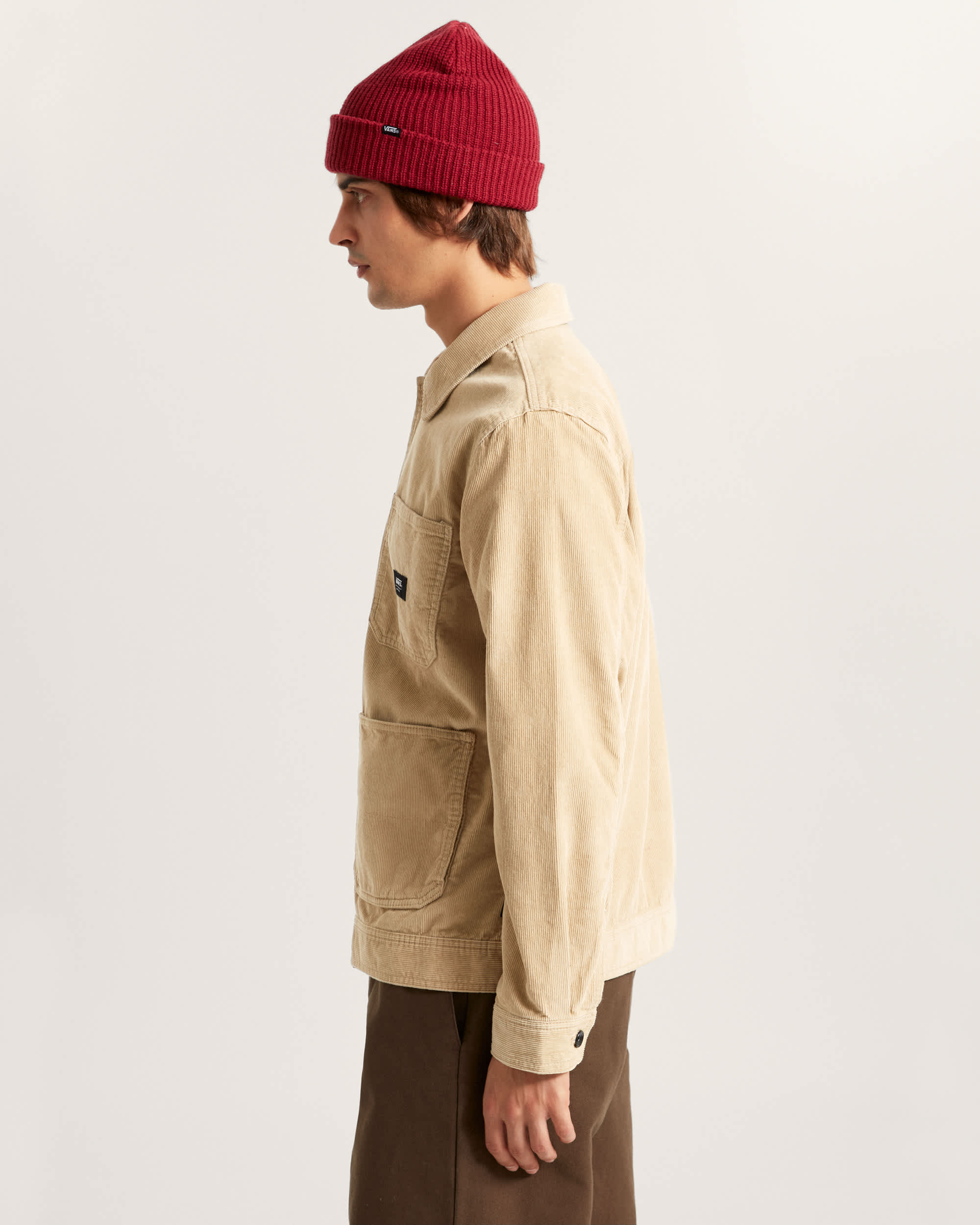 Drill Chore Cordjacke VANS Beige ALT4