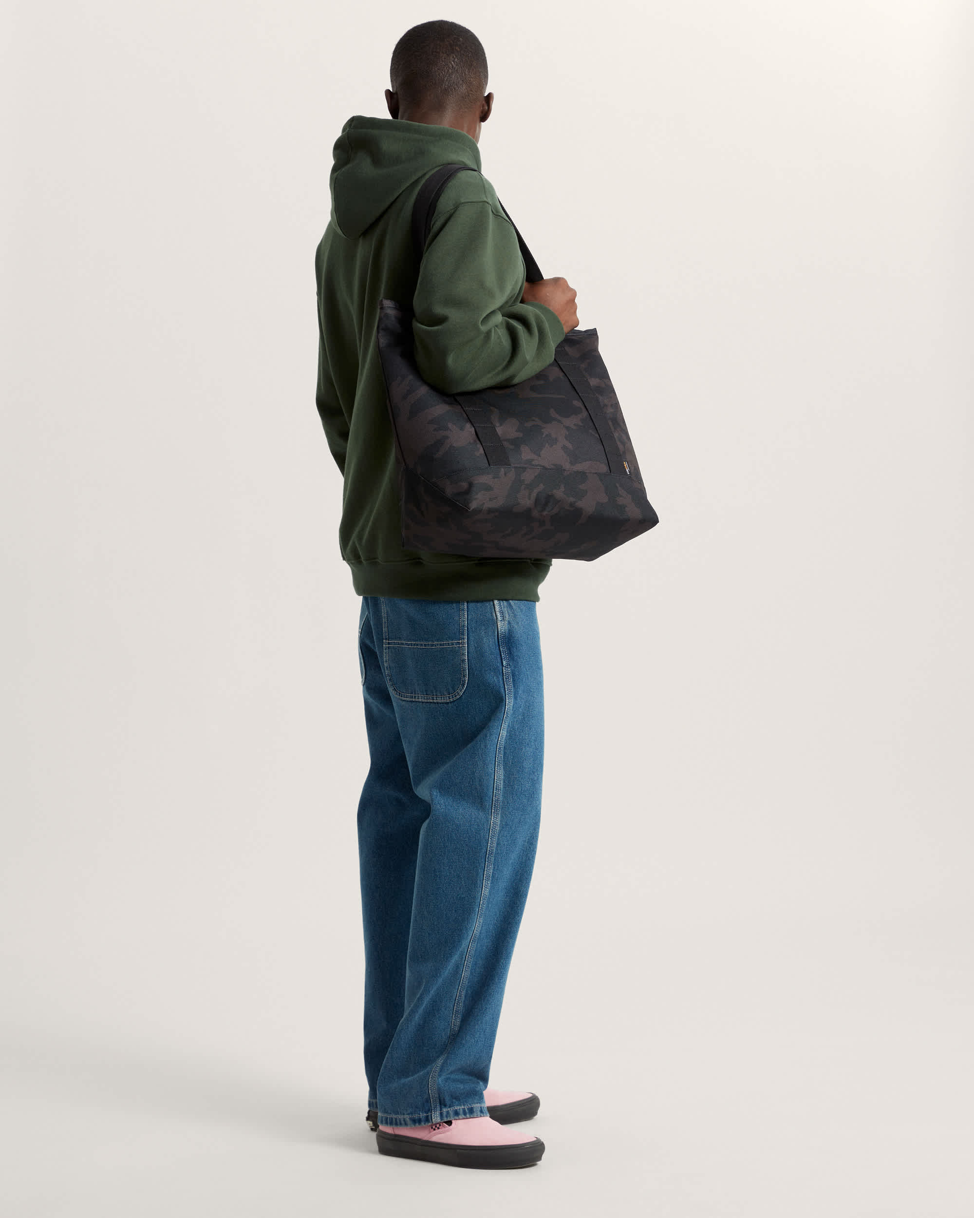 Pergs Tragetasche mit Reiverschluss VANS Schwarz ALT3