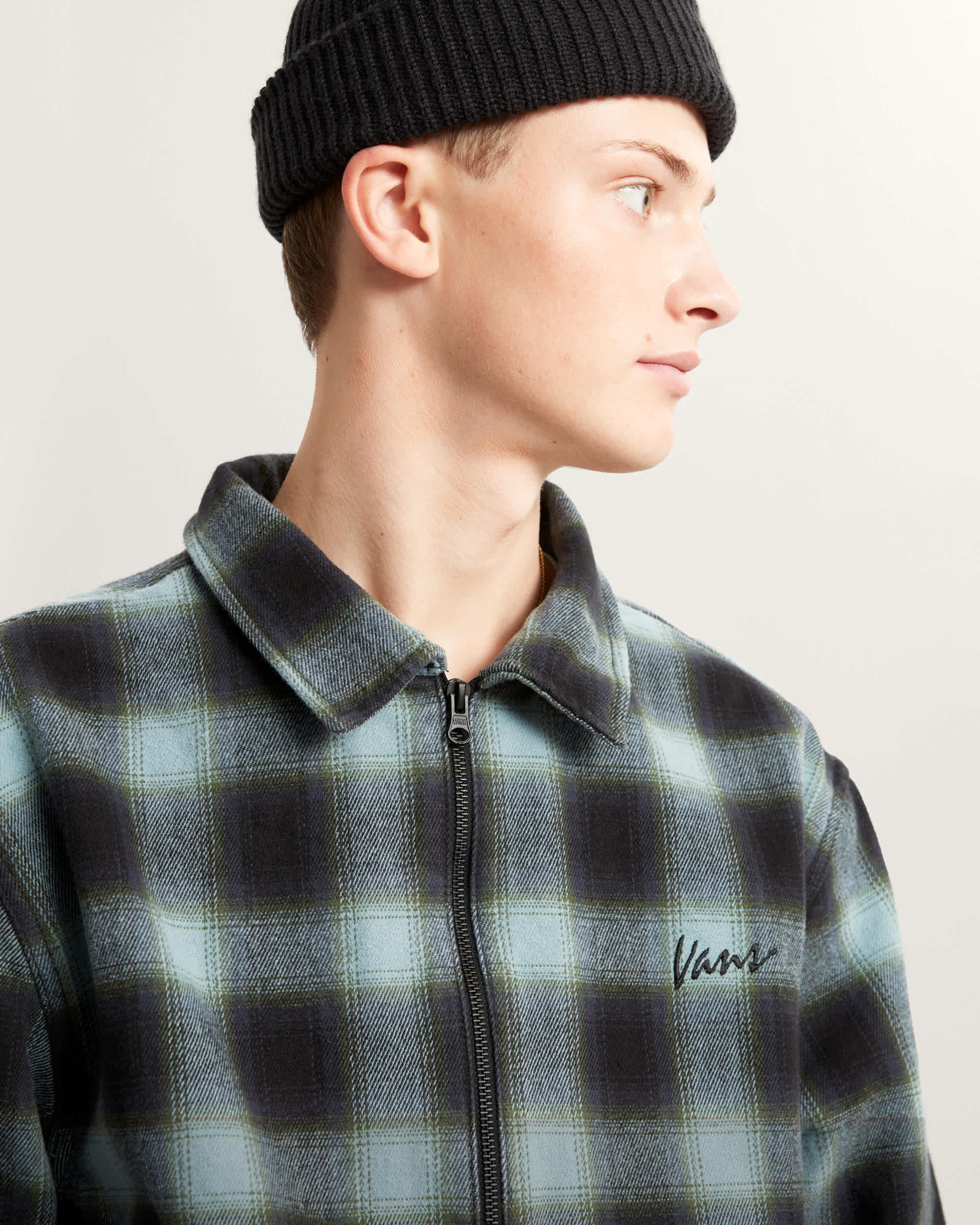 Crestmont Plaid Shacket VANS Blau ALT6