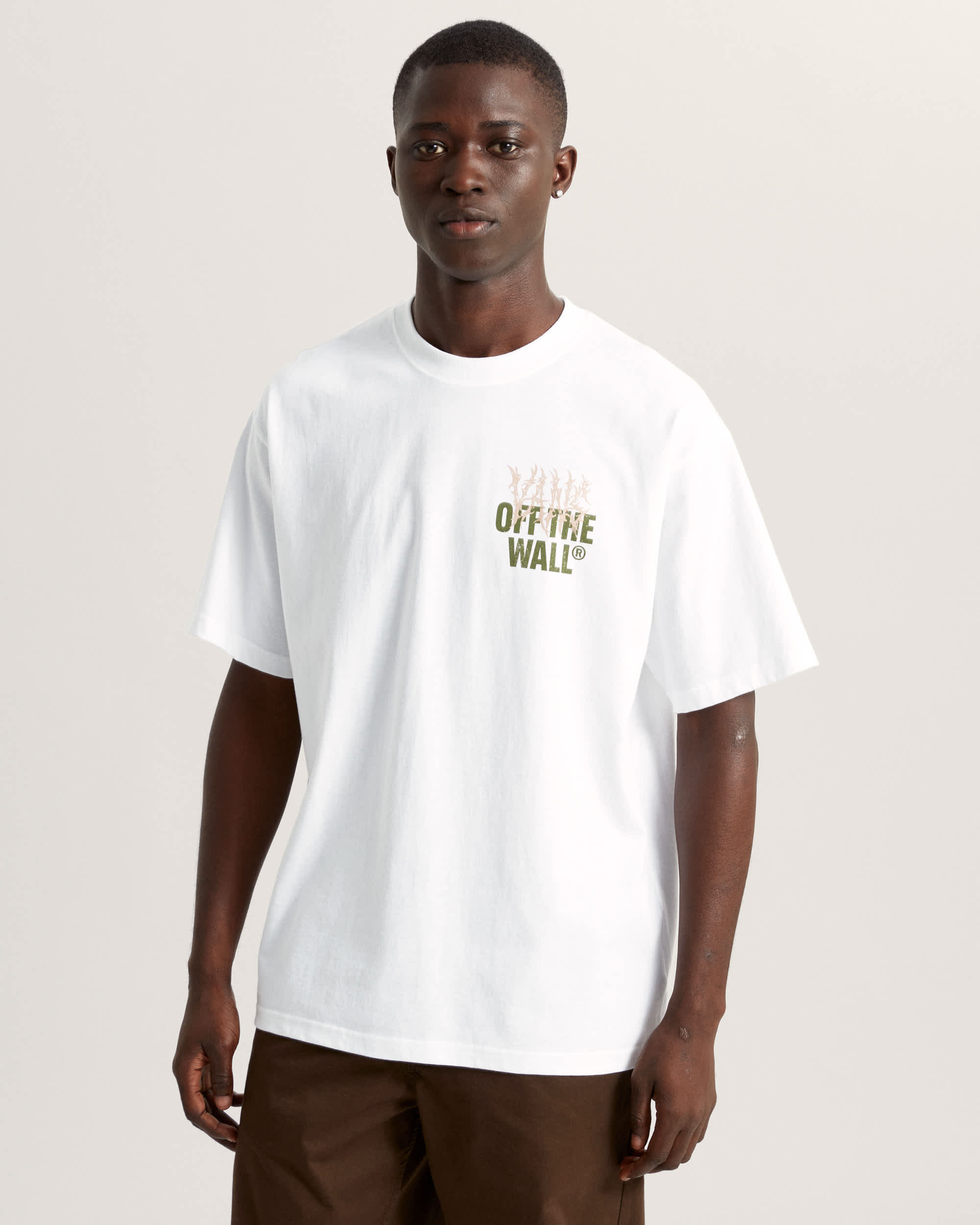 Tshirt Metal Wall VANS Blanc ALT2