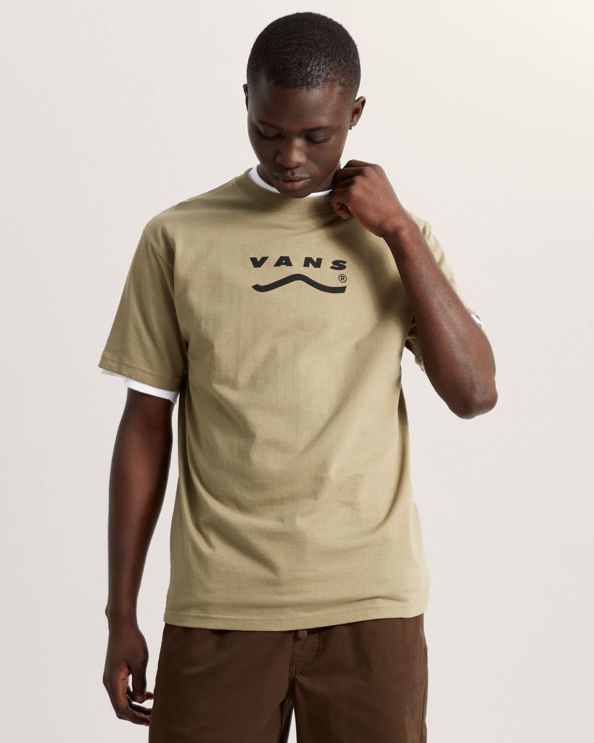 Determined TShirt VANS Brown ALT2