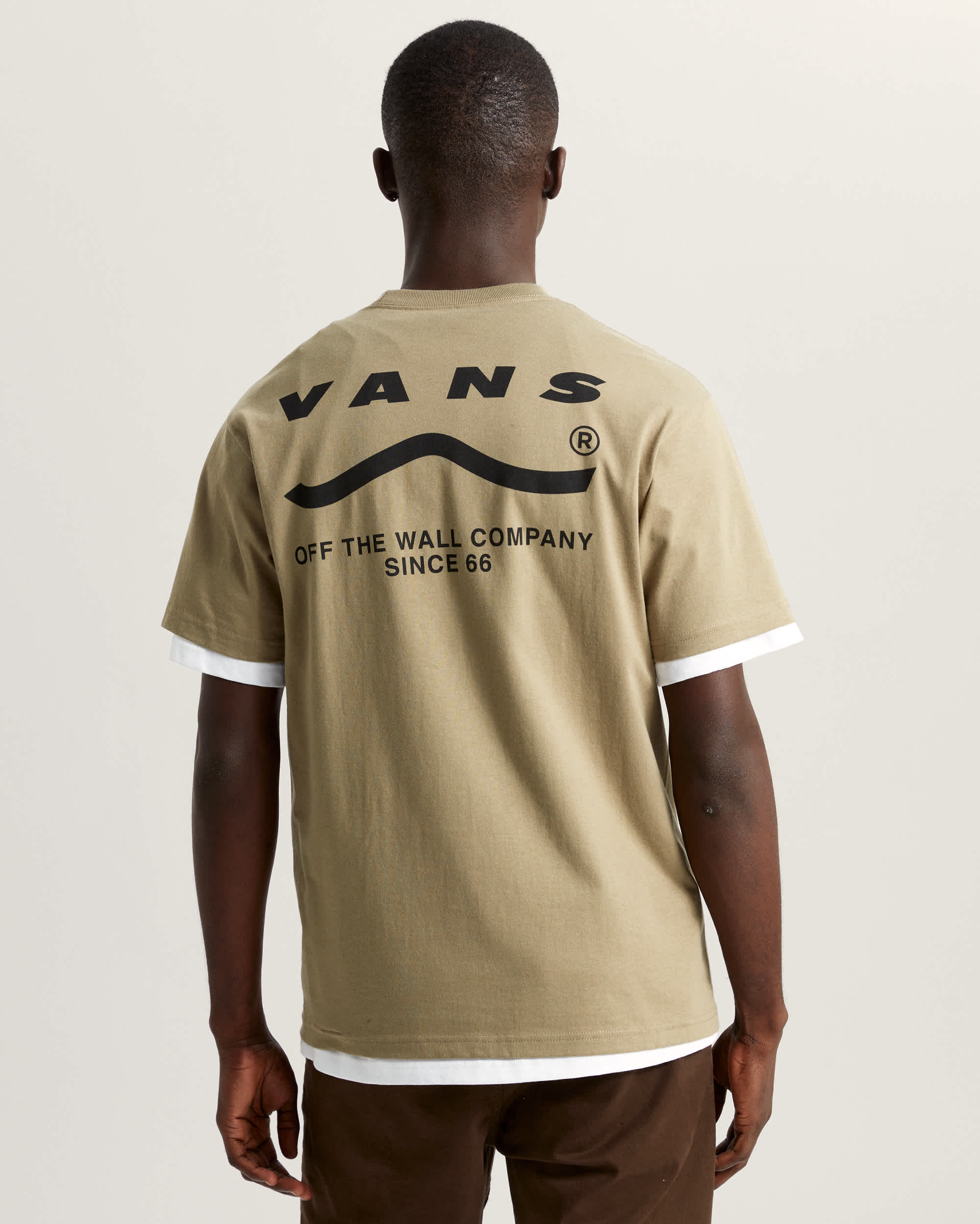 Determined TShirt VANS Brown ALT3