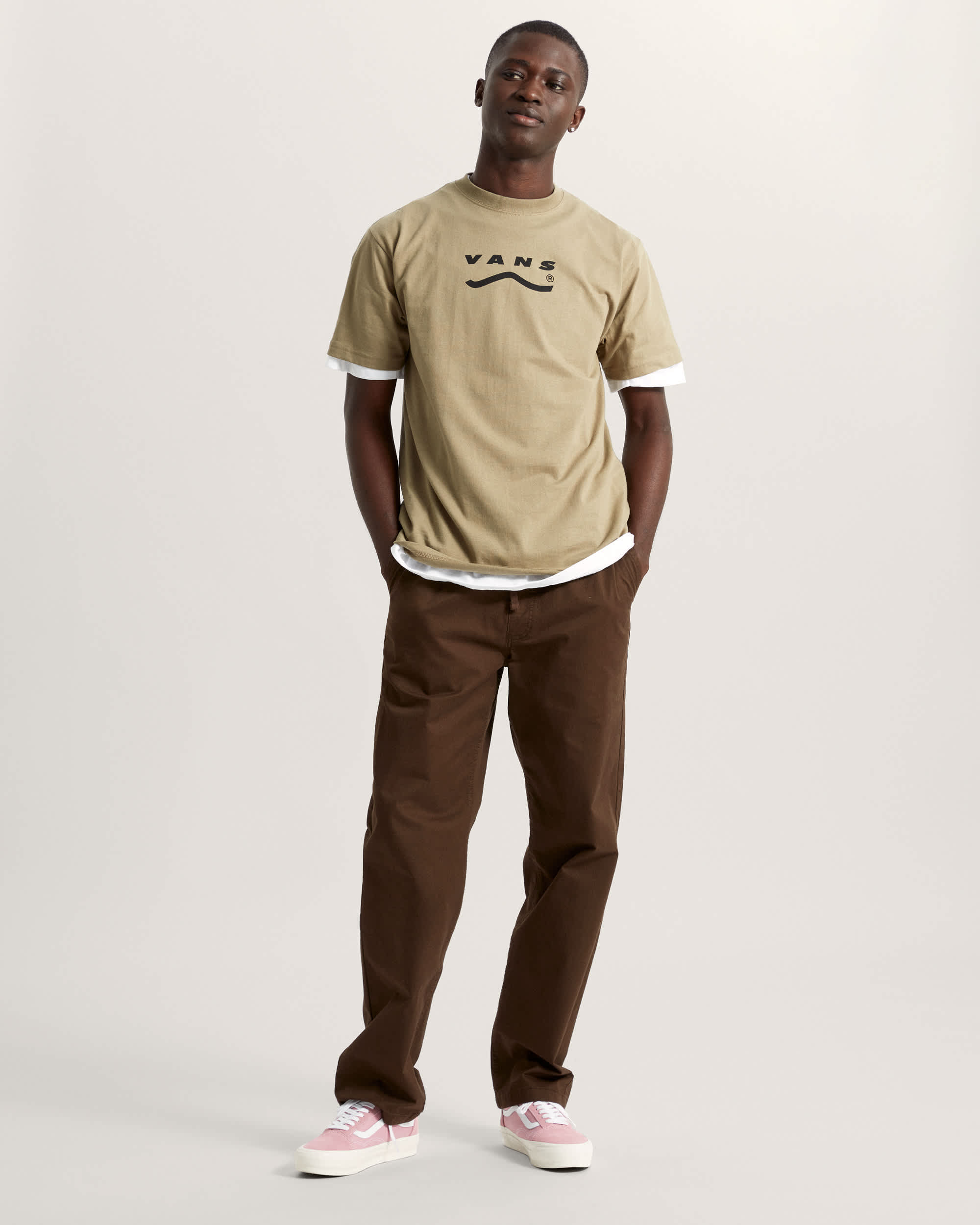 Determined TShirt VANS Brown ALT4