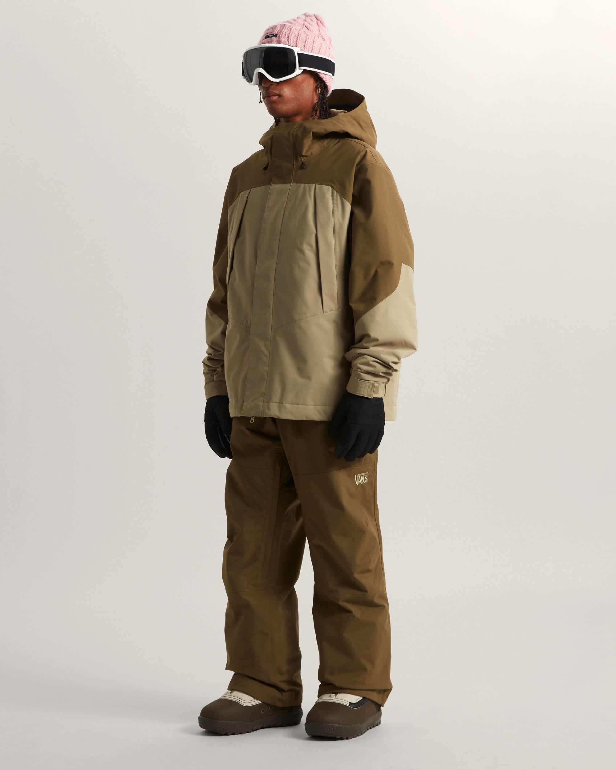 Hellbound Snow Jacke VANS Braun ALT4