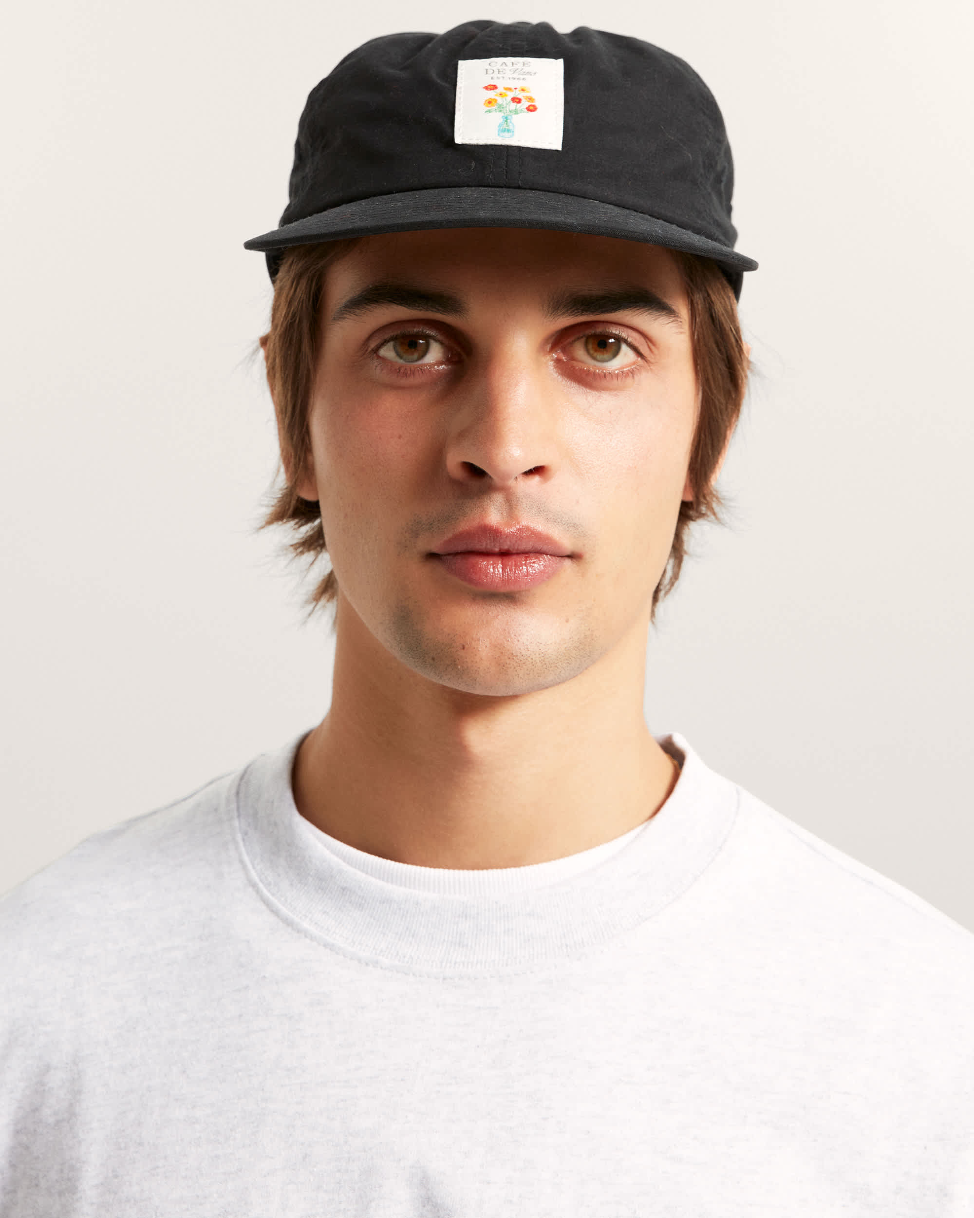 Cafe Vans Snapback Hat VANS Black ALT3