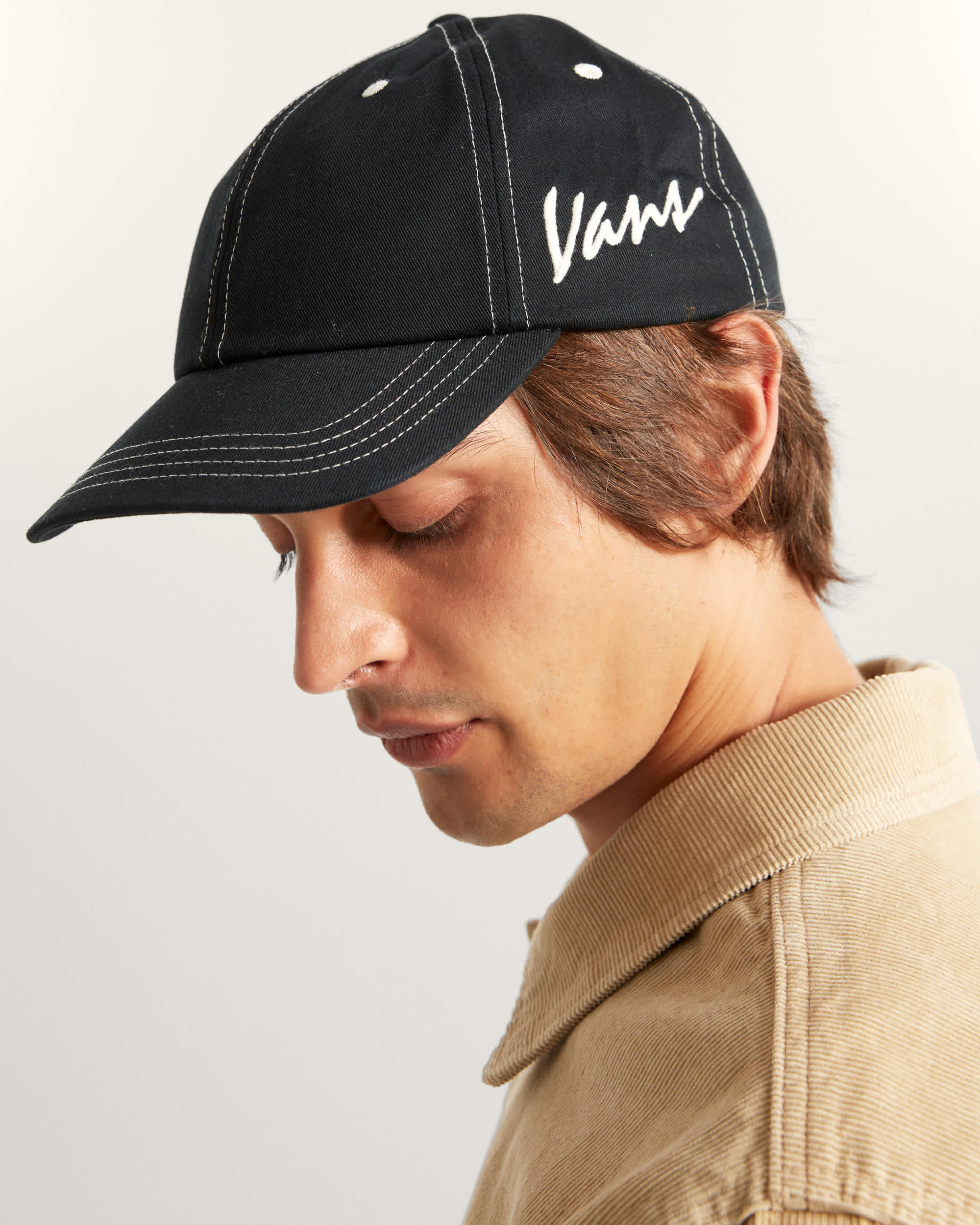 Classic Script JockeyKappe VANS Schwarz ALT3