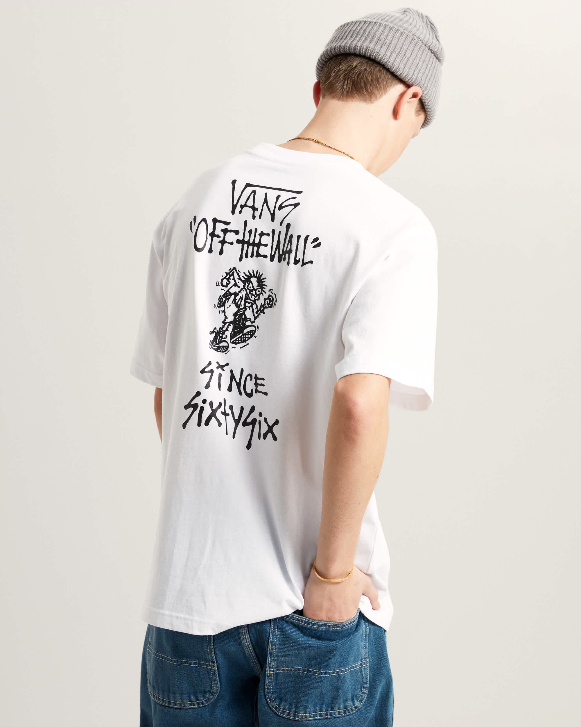 Stomper Loose Fit KurzarmTShirt VANS Wei ALT3