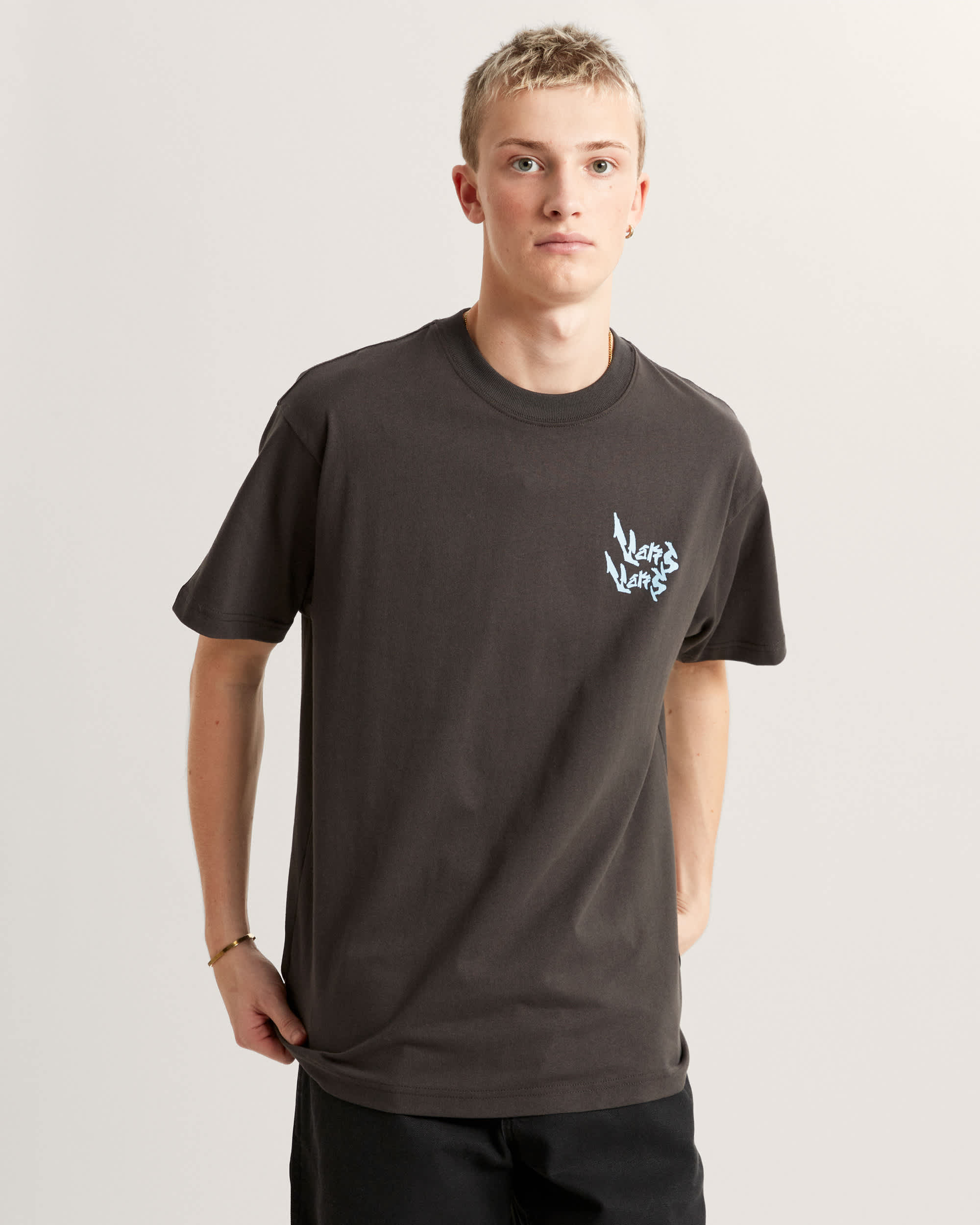 Tshirt manga curta e corte largo Heavy Thinker VANS Preto ALT2