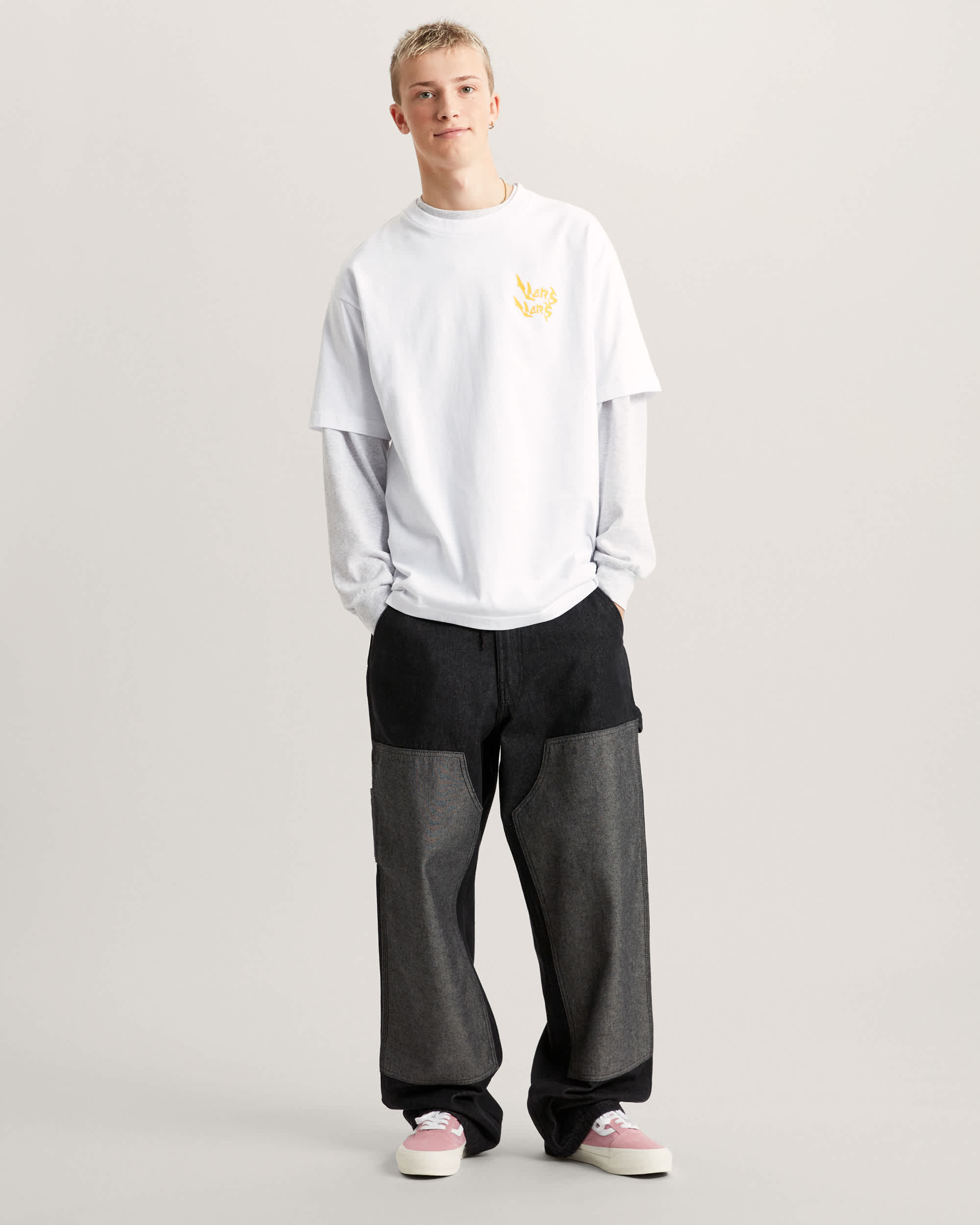 Heavy Thinker Loose Fit KurzarmTShirt VANS Wei ALT4