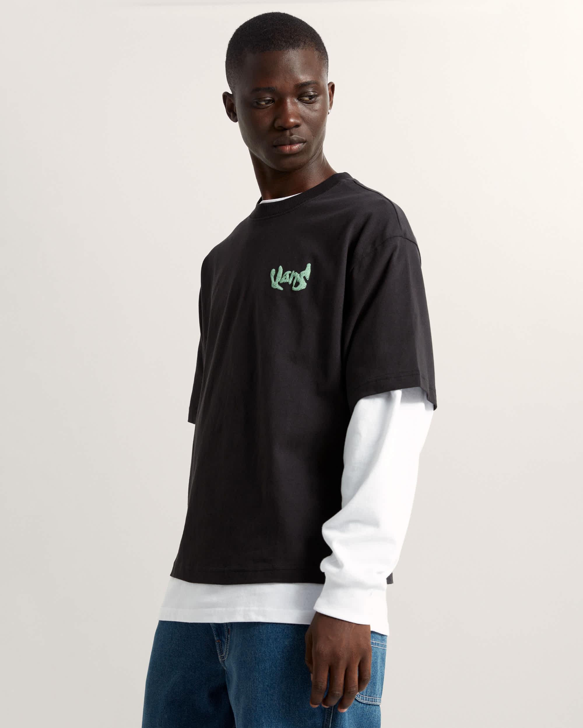 Evolve TShirt VANS Schwarz ALT2