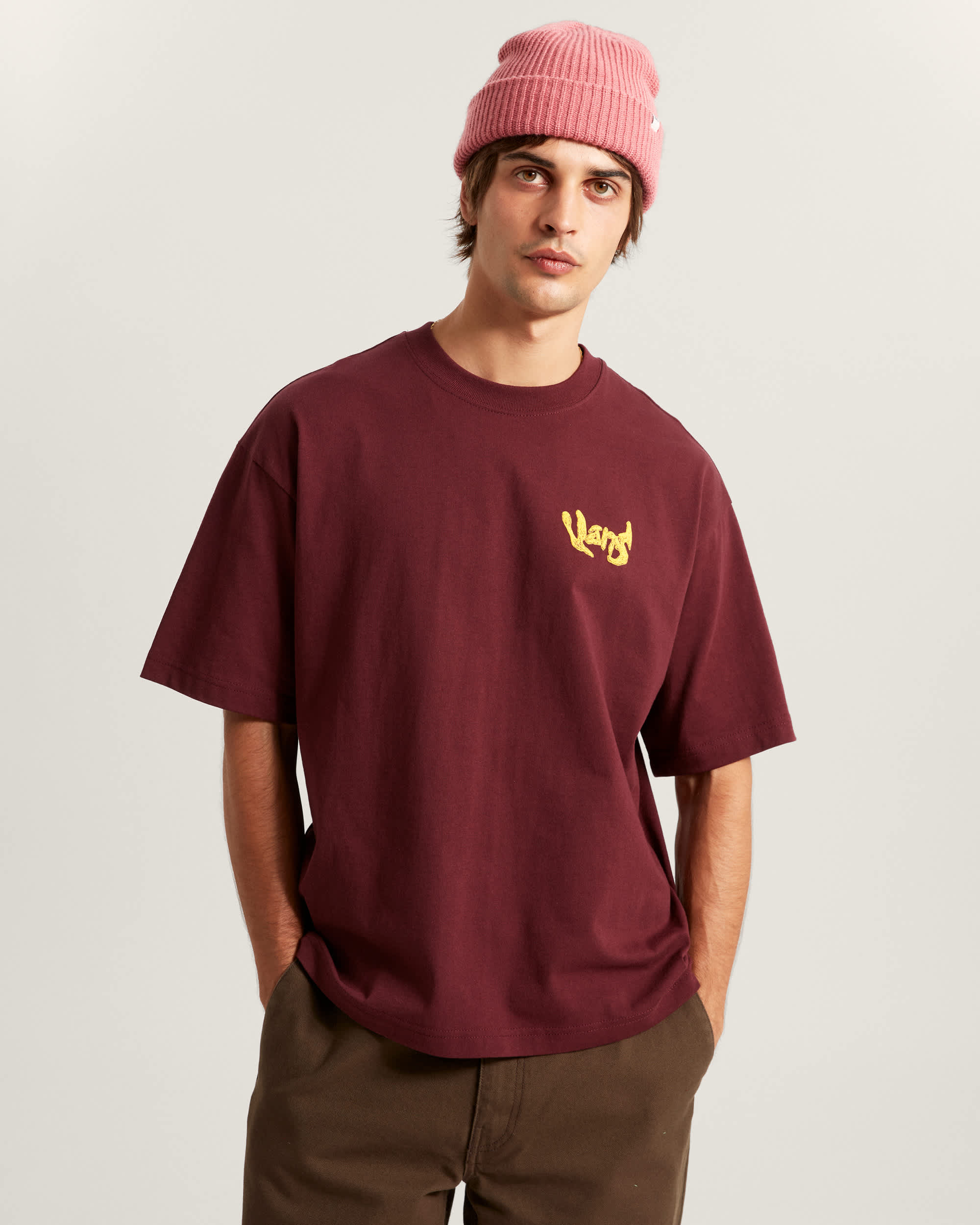 Evolve TShirt VANS Bordeaux ALT2