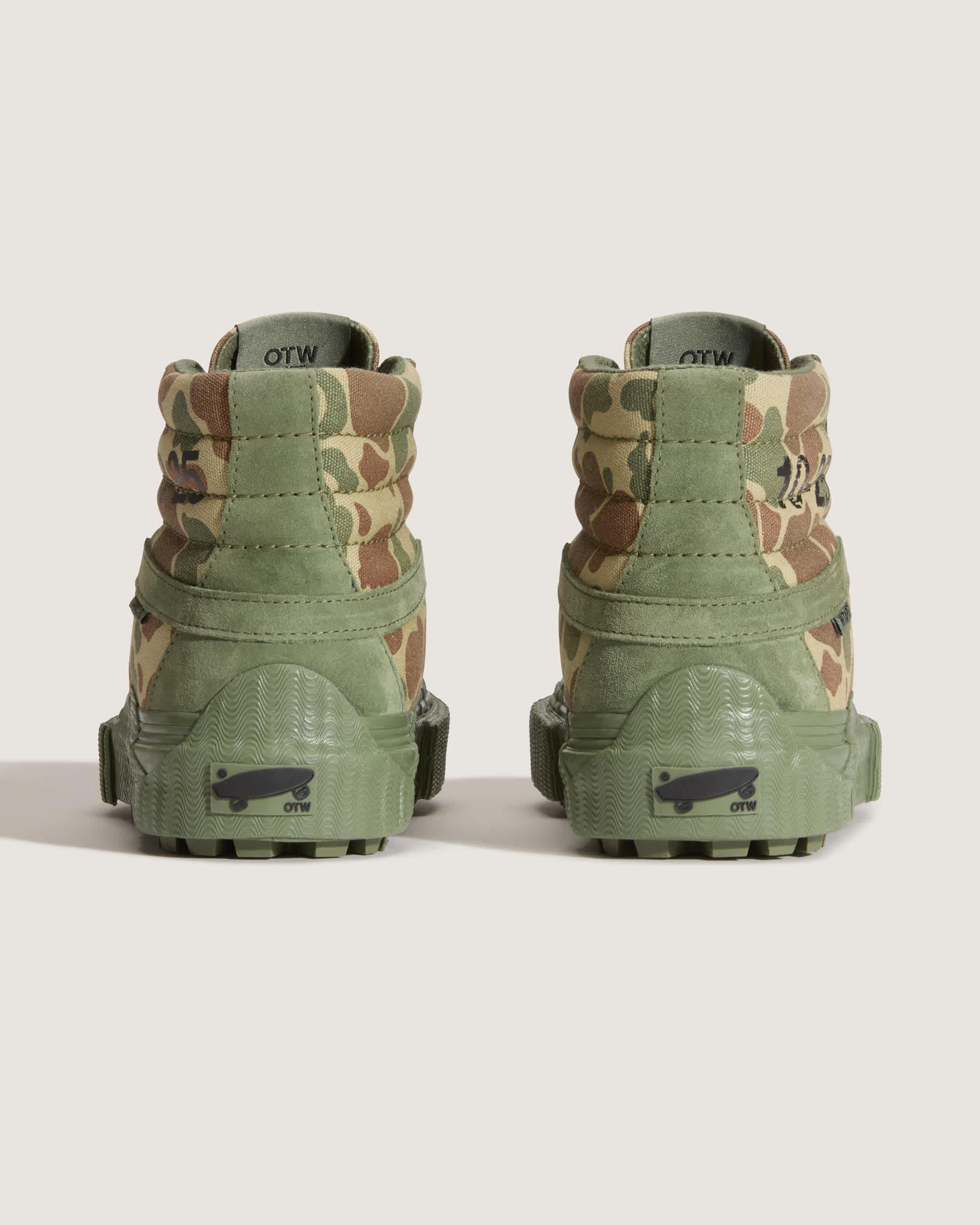 Scarpe Sk8Hi GL Lug OTW by Vans x WTAPS x OAMC VANS Verde ALT3