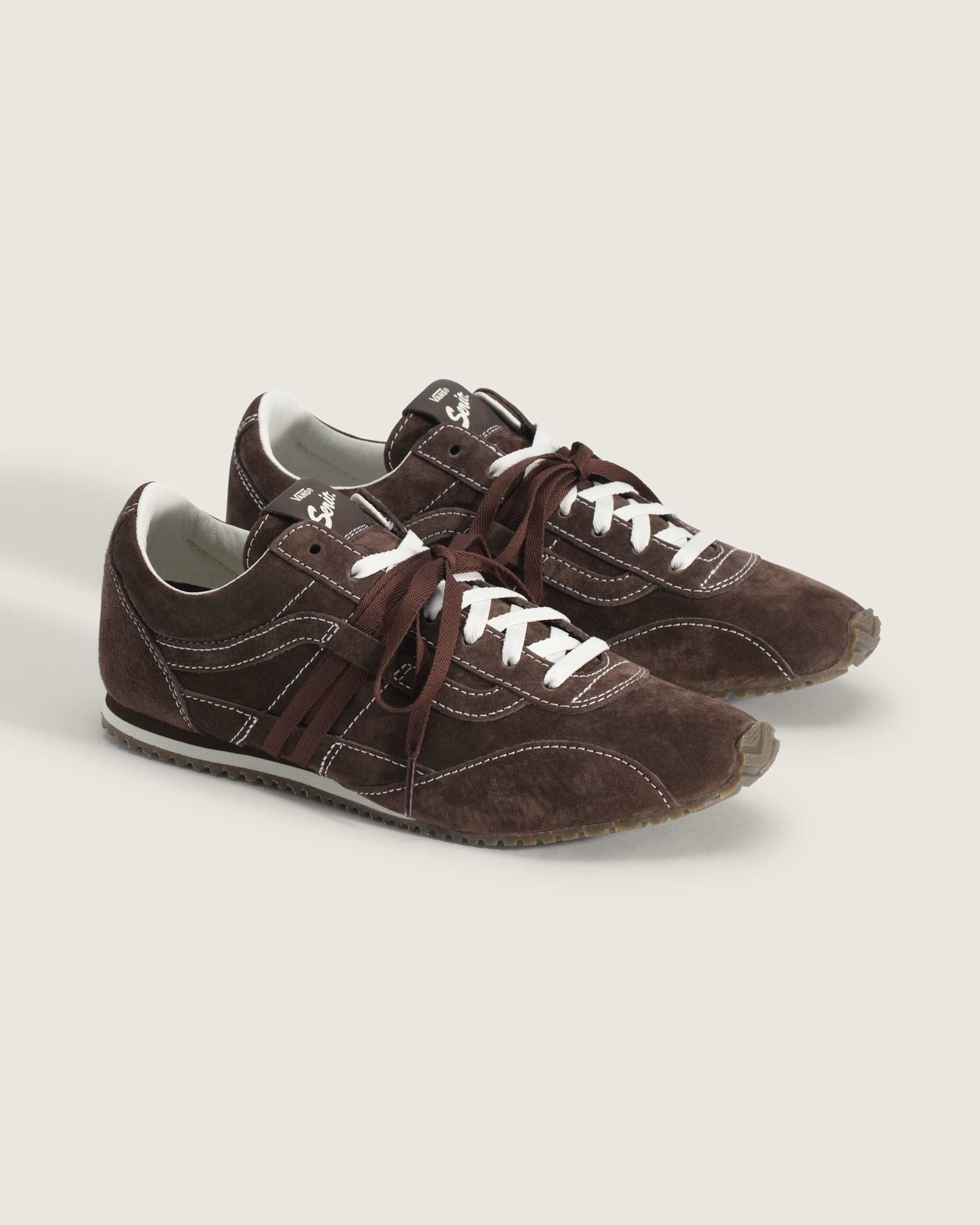 Premium Super Lowpro Trainer Shoes VANS Brown ALT1