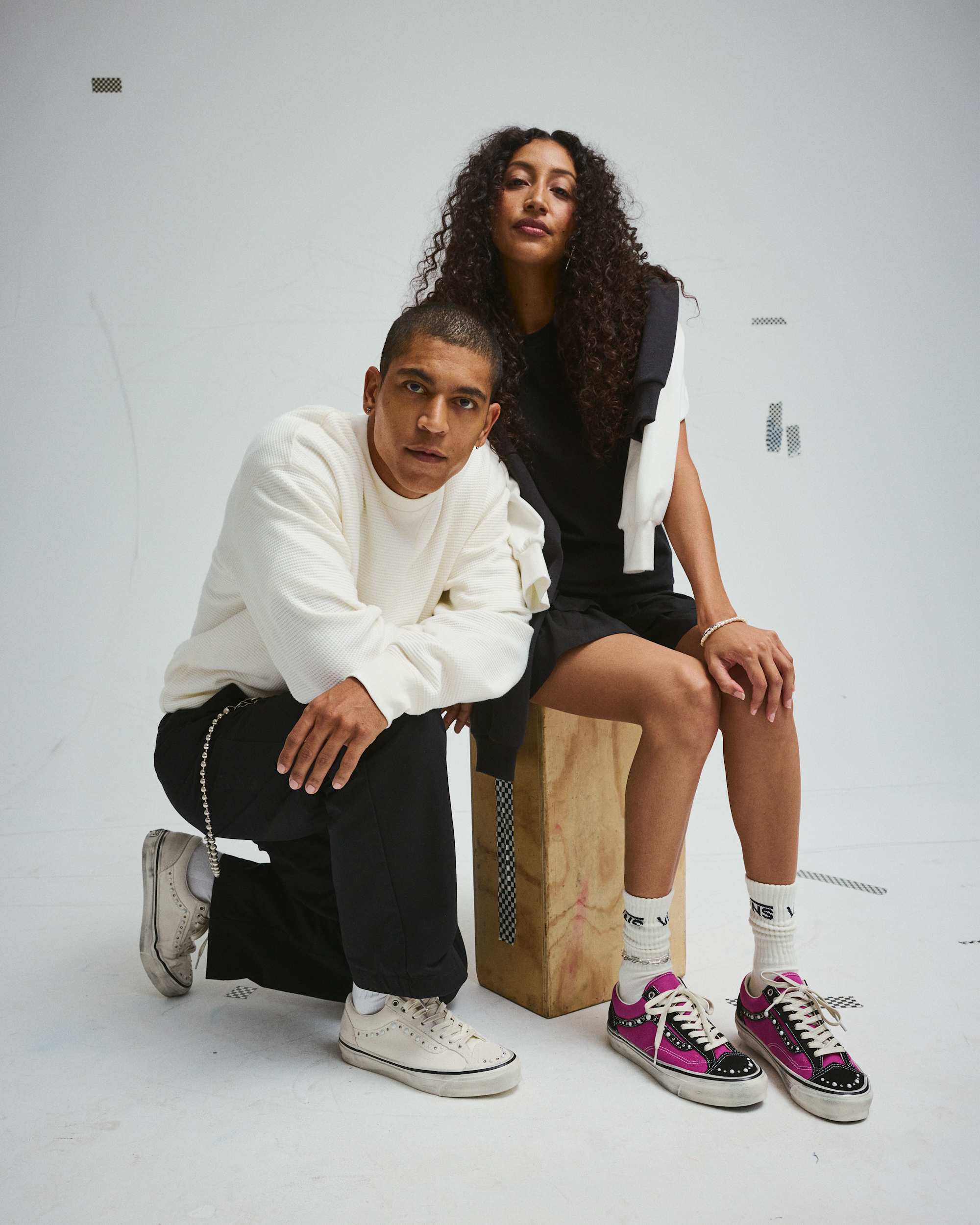 Premium Old Skool Schuhe VANS Wei ALT7