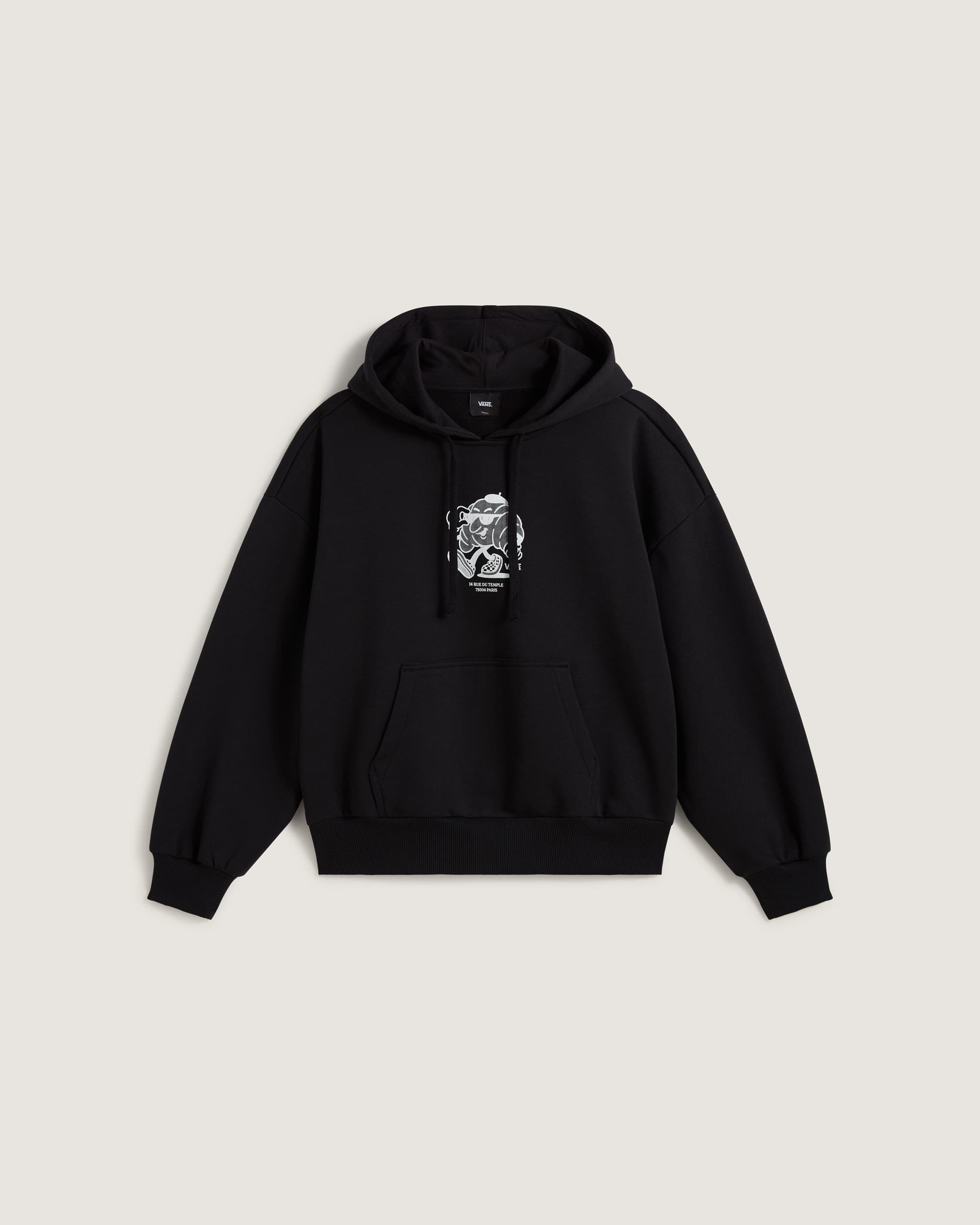 Sweat  capuche Le Marais Croissant VANS Noir HERO