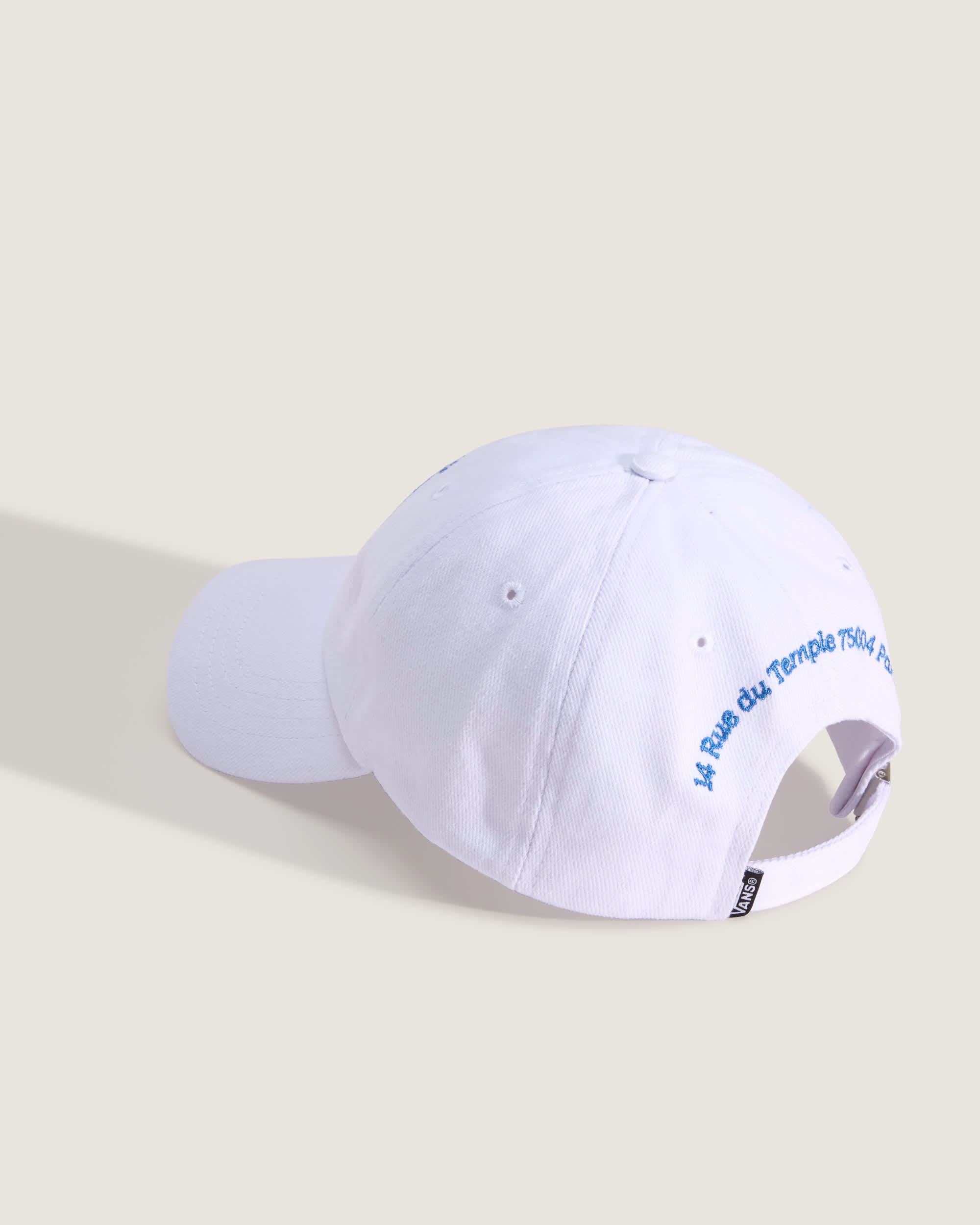 Casquette jockey  visire incurve Le Marais Mur VANS Blanc ALT1