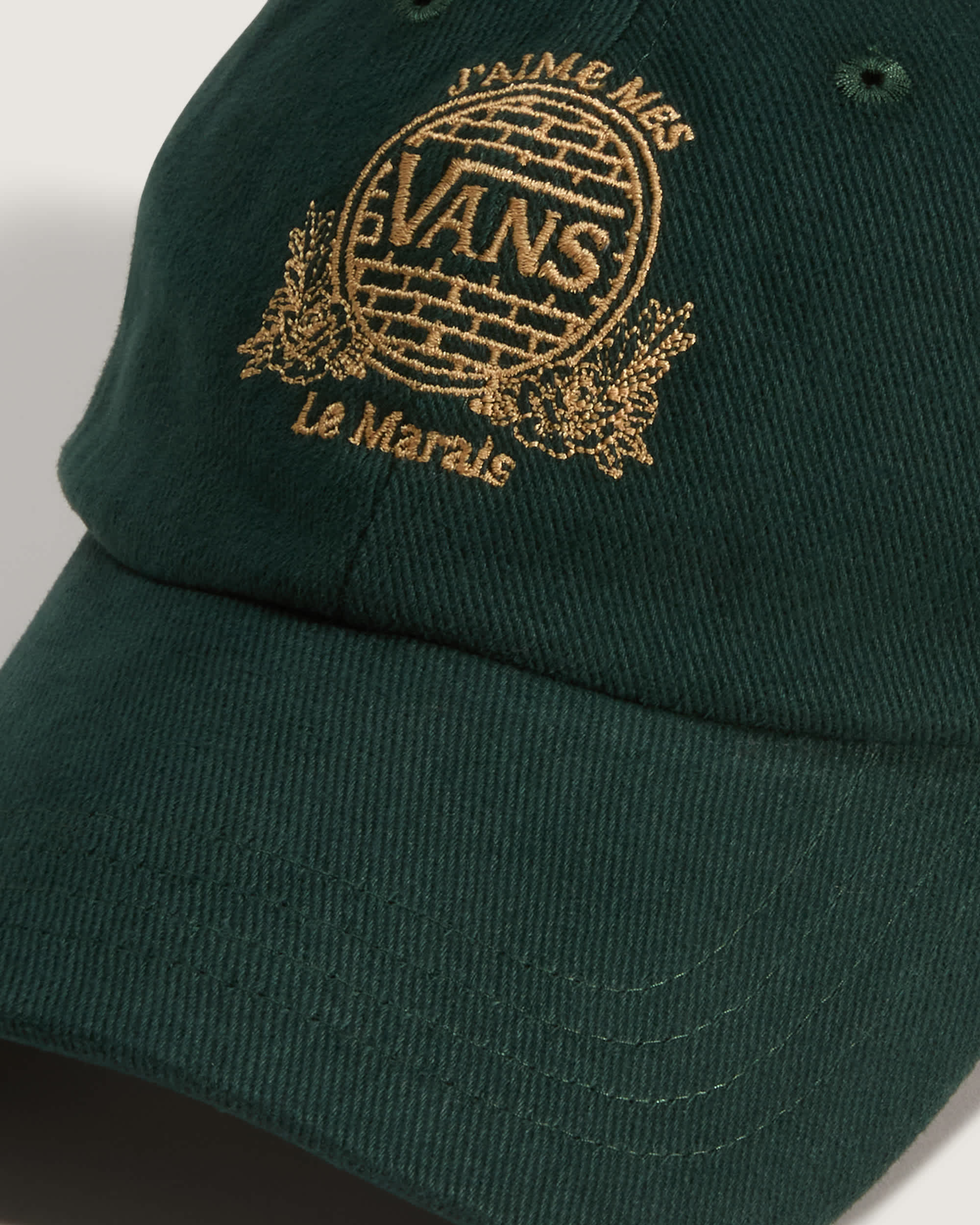 Casquette jockey  visire incurve Le Marais Mur VANS Vert ALT2