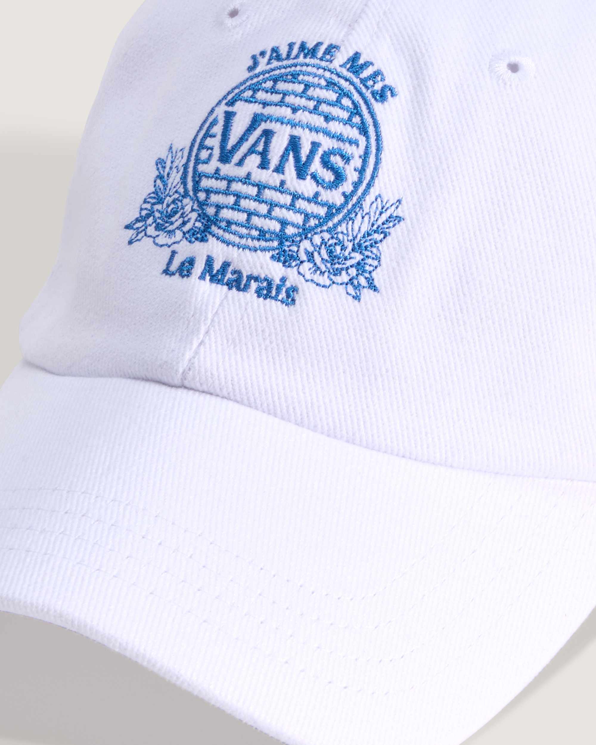 Casquette jockey  visire incurve Le Marais Mur VANS Blanc ALT2