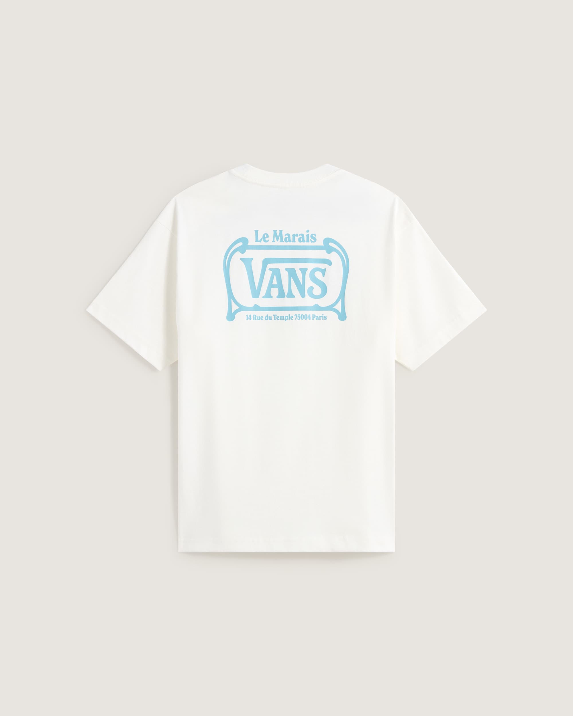 Tshirt Le Marais Paname VANS Blanc ALT1