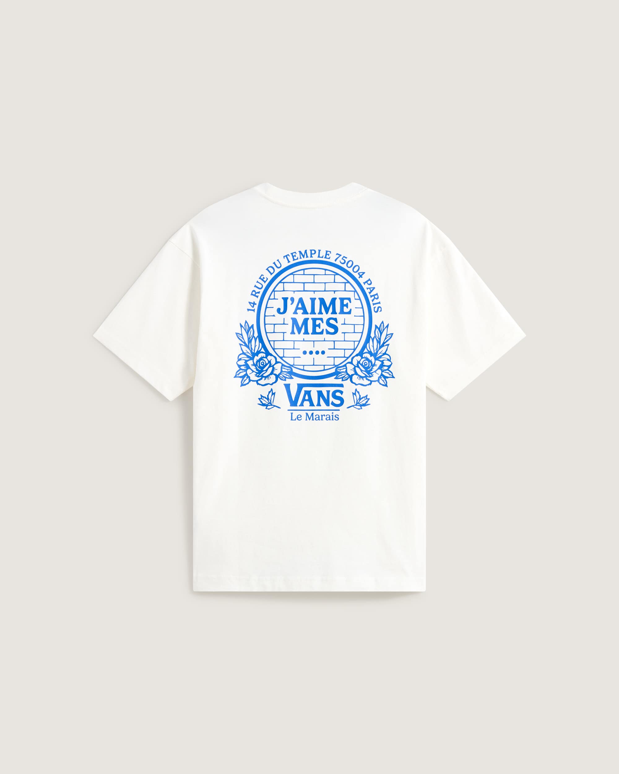 Tshirt Le Marais Mur VANS Blanc ALT1