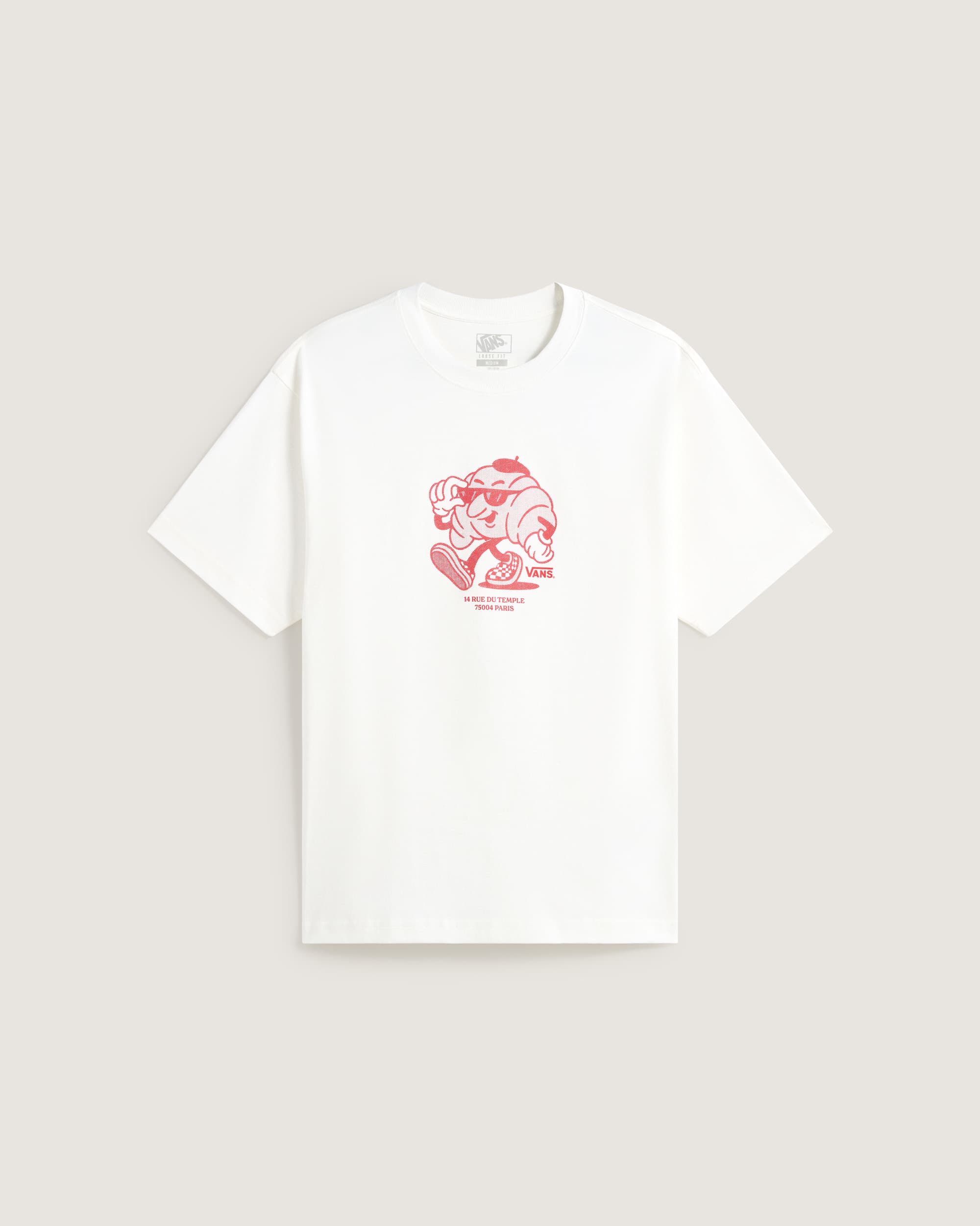 Tshirt Le Marais Croissant VANS Blanc HERO