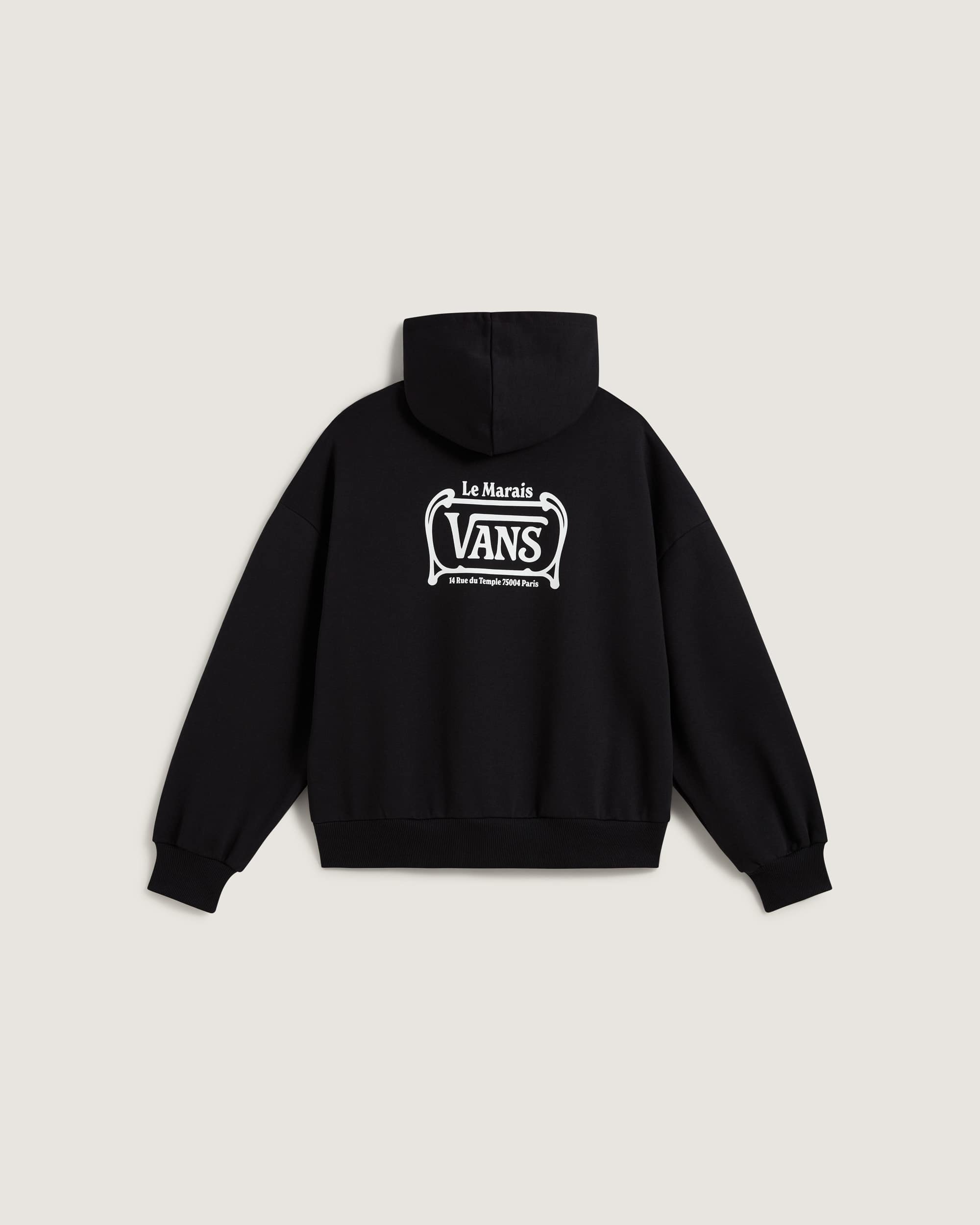 Sweat  capuche Le Marais Paname Retro VANS Noir ALT1