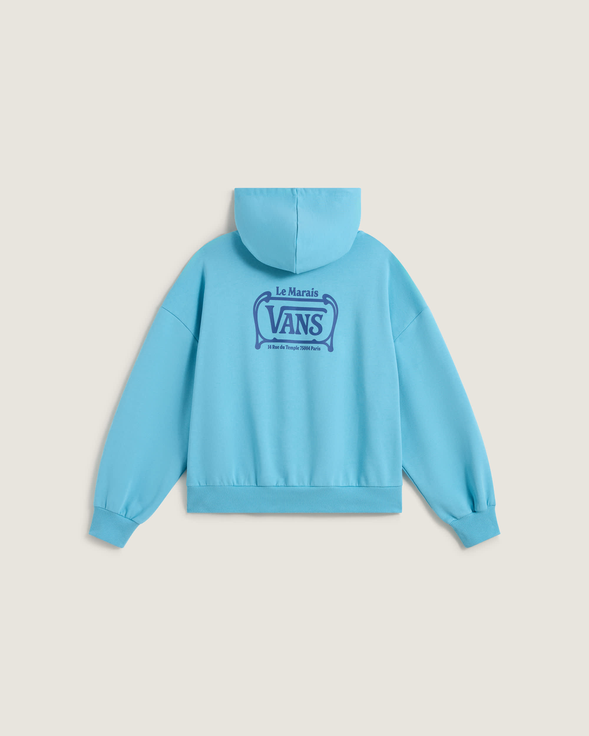 Sweat  capuche Le Marais Paname Retro VANS Bleu ALT1
