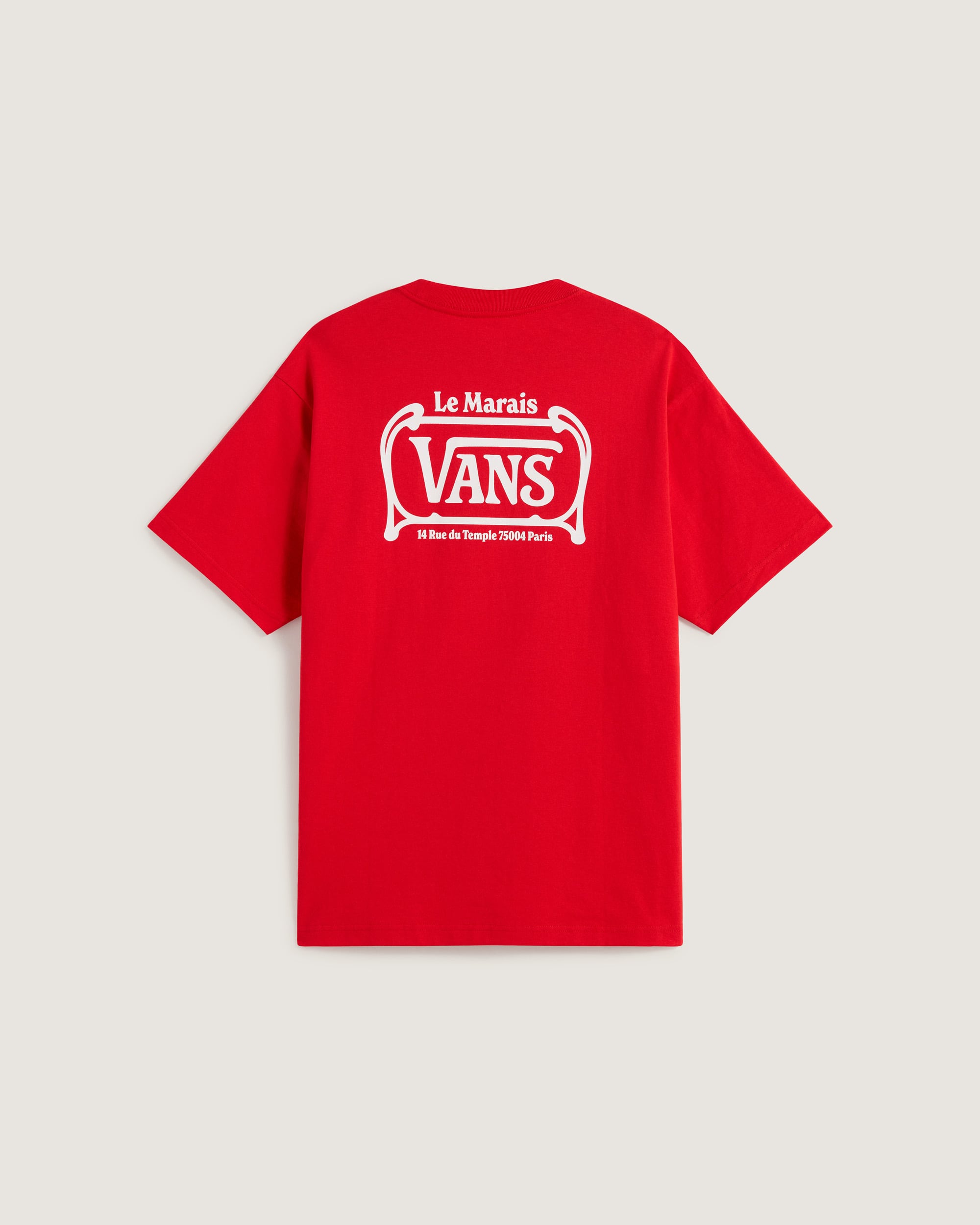 Tshirt Le Marais Paname VANS Rouge ALT1