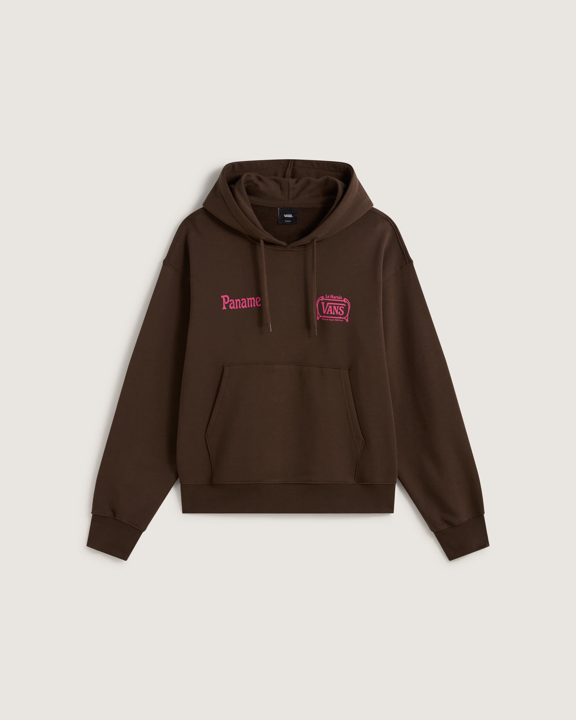 Sweat  capuche Le Marais Paname VANS Marron HERO