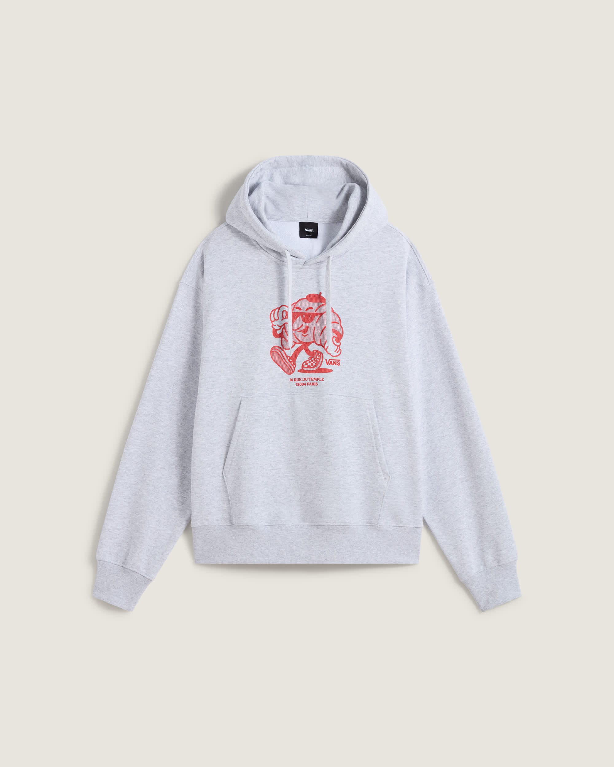 Sweat  capuche Le Marais Croissant VANS Gris HERO