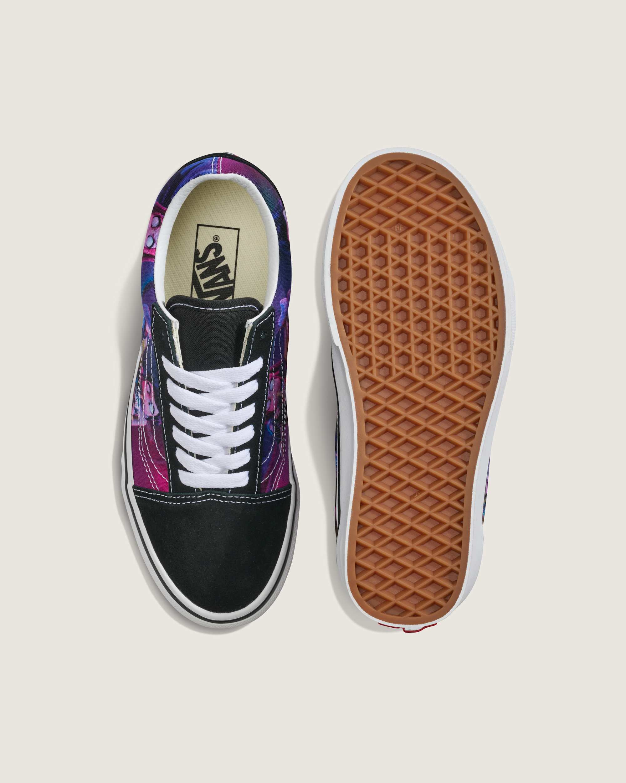 Scarpe Bambinoa Old Skool KPop Demon Hunters 814 anni VANS Nero ALT2