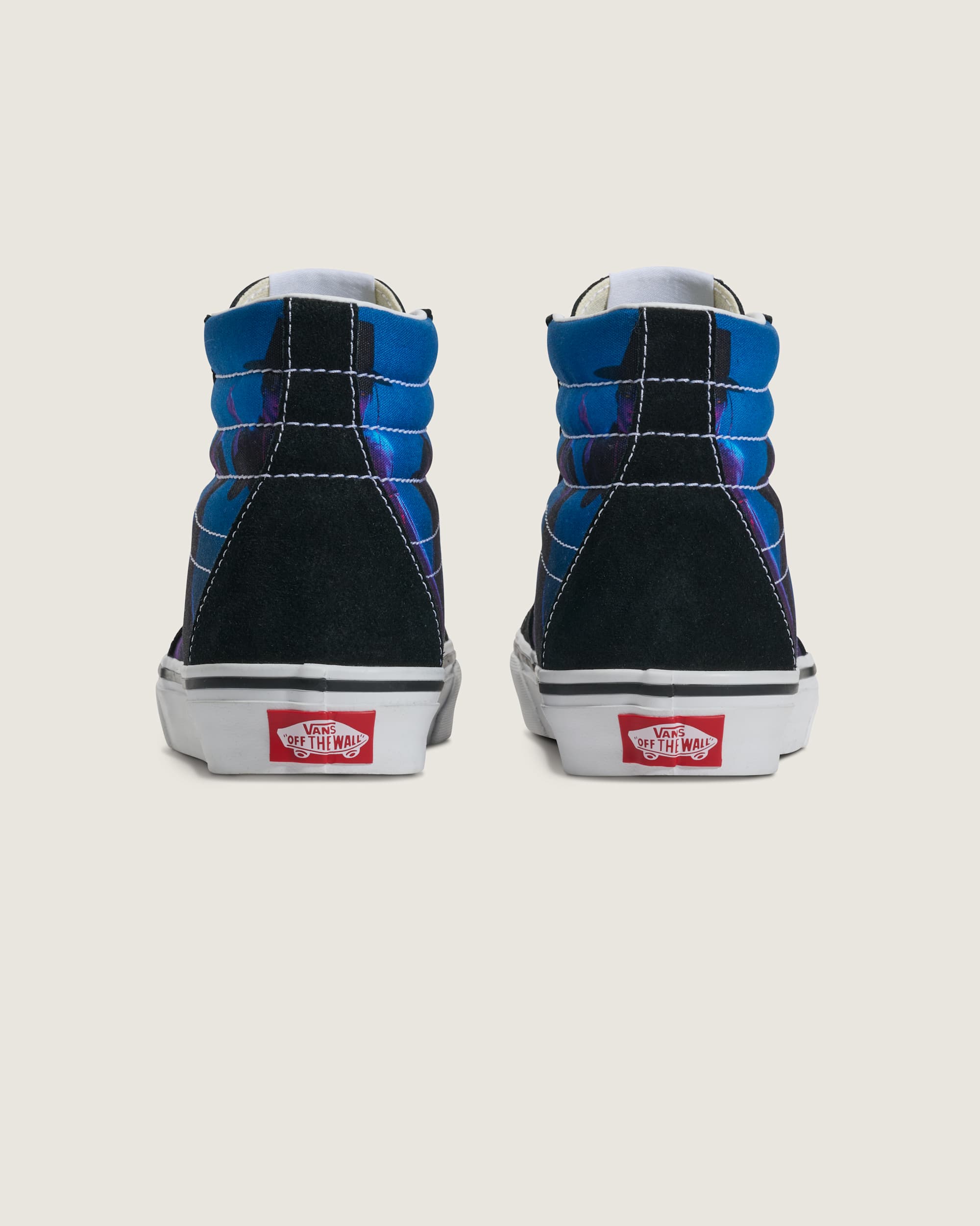 Scarpe Bambinoa Sk8Hi KPop Demon Hunters 814 anni VANS NeroBlu ALT3